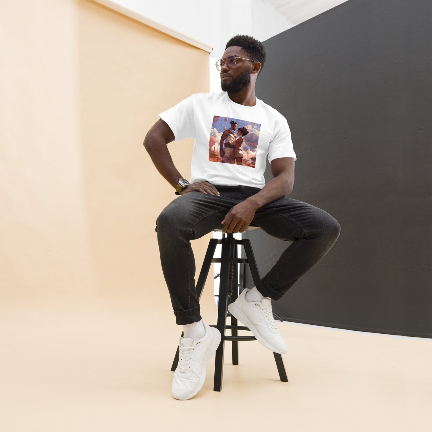 Planetary Romance: Men's classic tee - Estella Creates