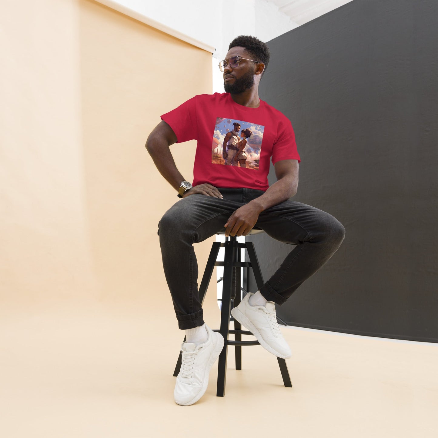 Planetary Romance: Men's classic tee - Estella Creates