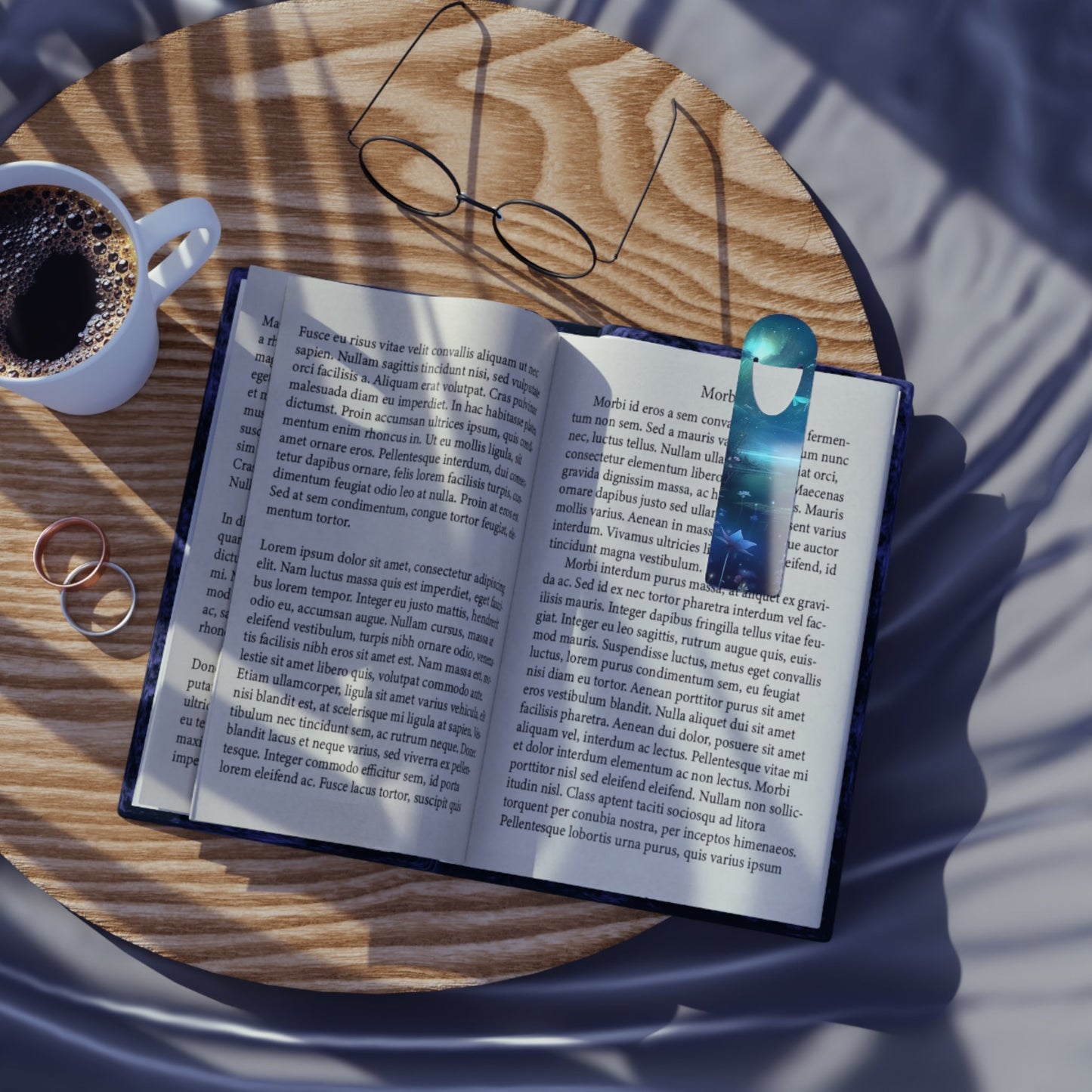 Pond At Midnight: Bookmark - Estella Creates