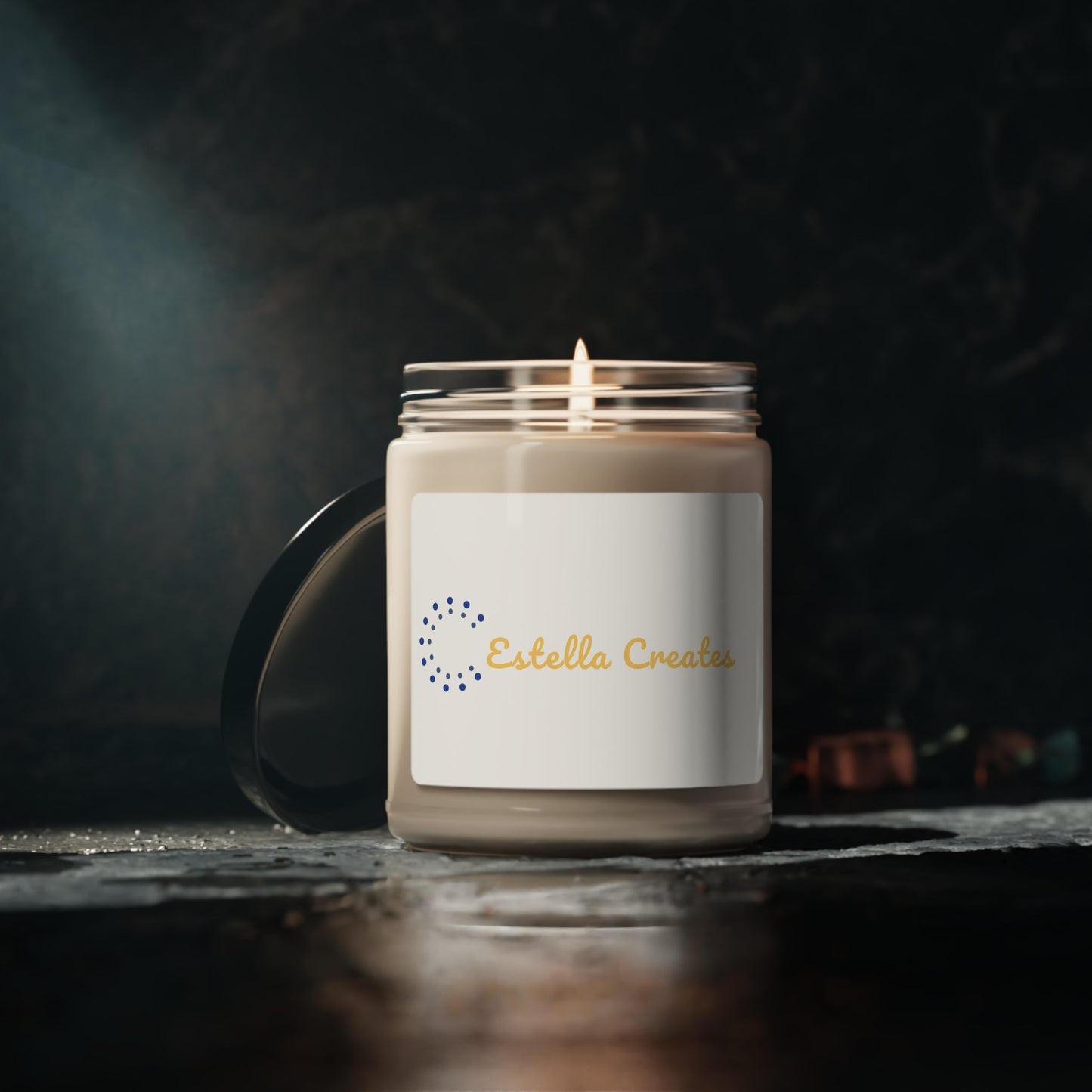Scented Soy Candle, 9oz - Estella Creates