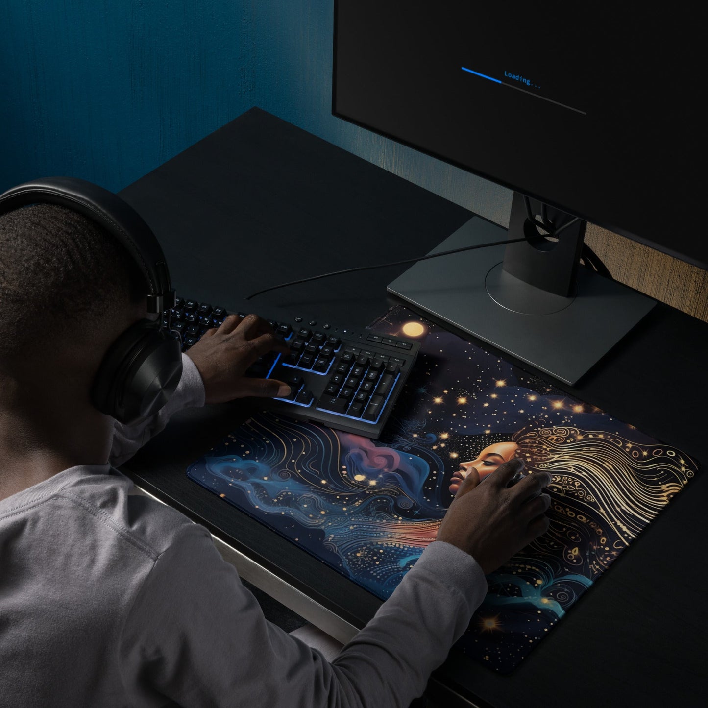 StarDust: Gaming mouse pad - Estella Creates