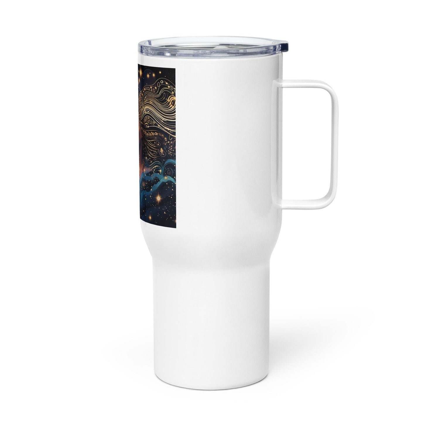 Stardust: Travel mug with a handle - Estella Creates