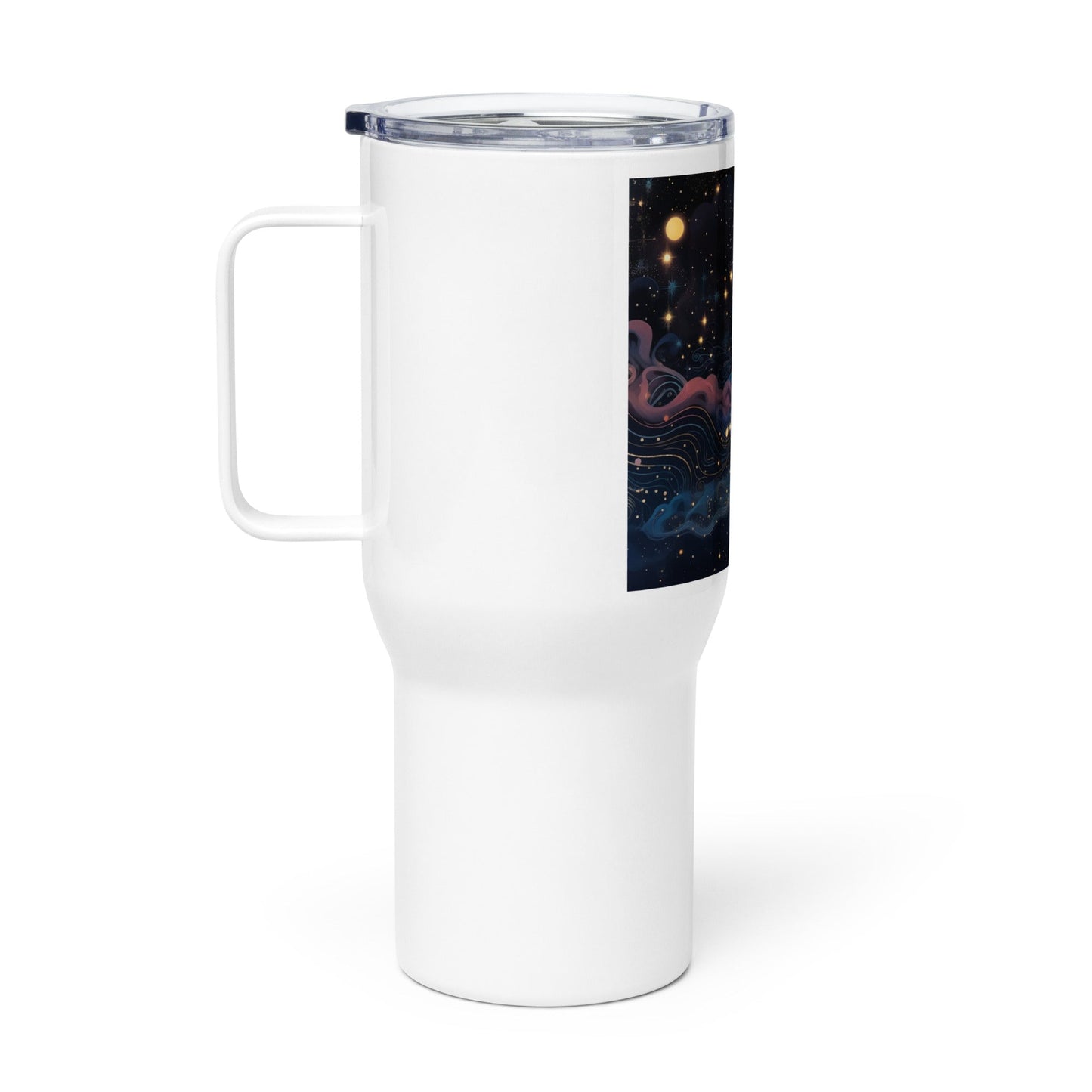 Stardust: Travel mug with a handle - Estella Creates