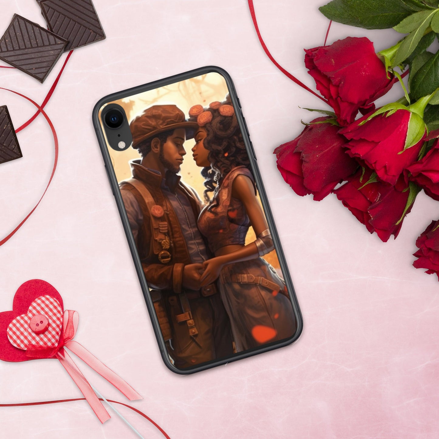 SteamPunk In Love: Clear Case for iPhone® - Estella Creates