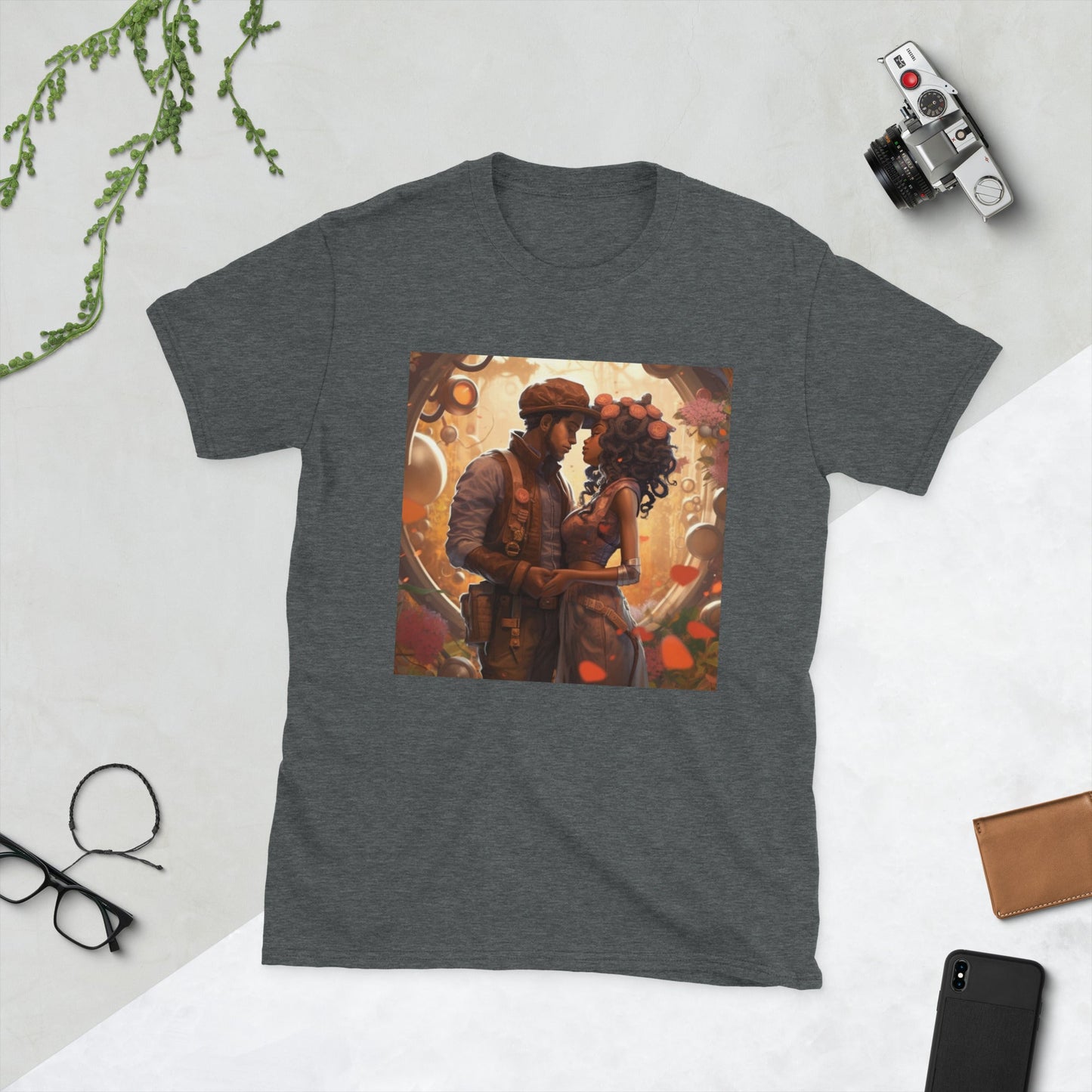 SteamPunk In Love: Short-Sleeve Unisex T-Shirt - Estella Creates