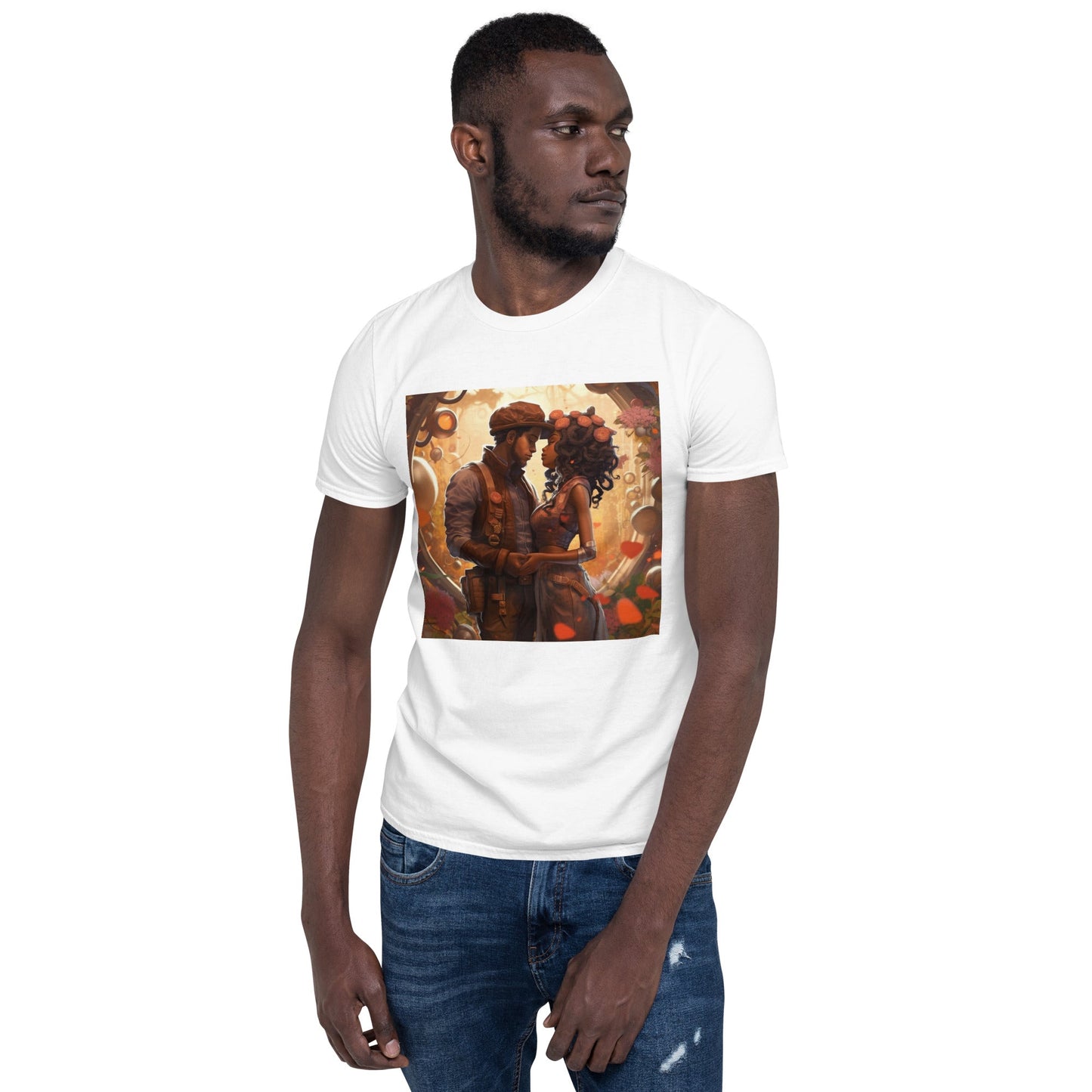 SteamPunk In Love: Short-Sleeve Unisex T-Shirt - Estella Creates