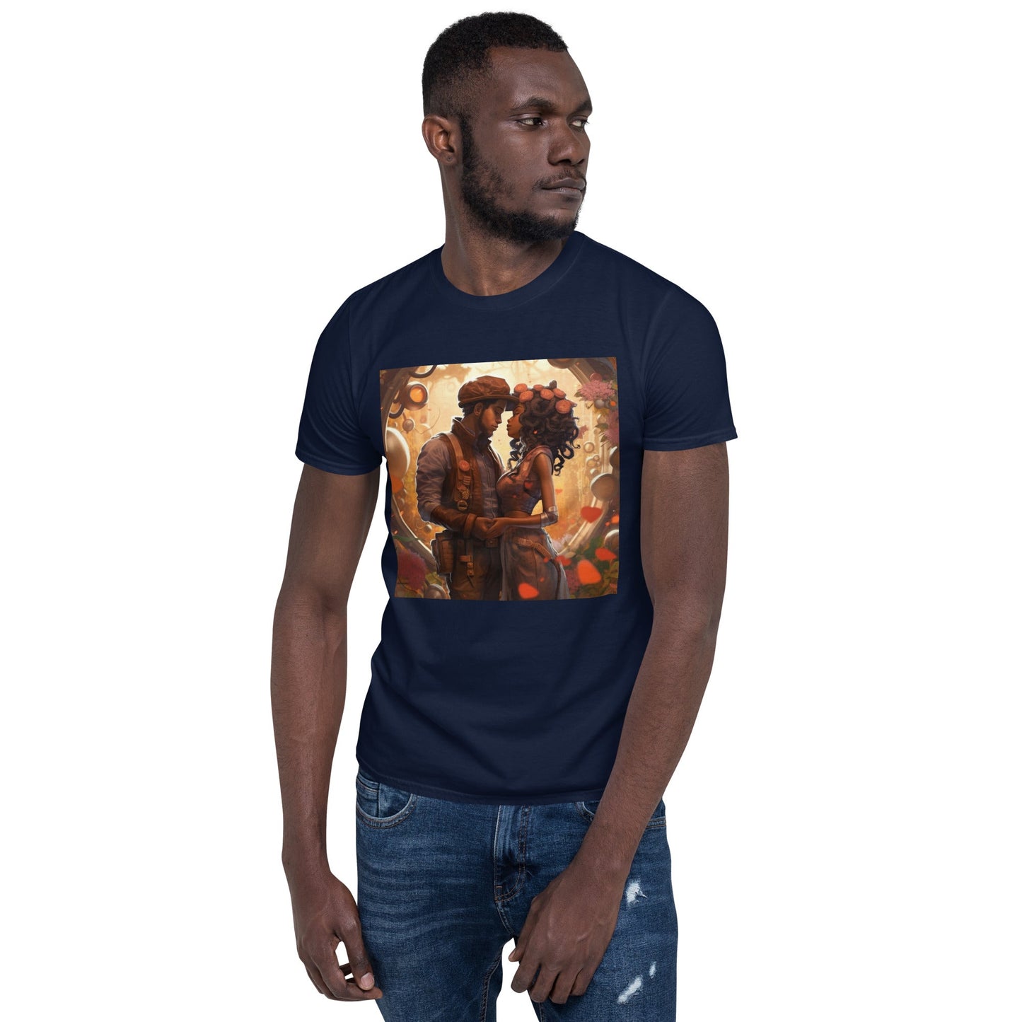 SteamPunk In Love: Short-Sleeve Unisex T-Shirt - Estella Creates
