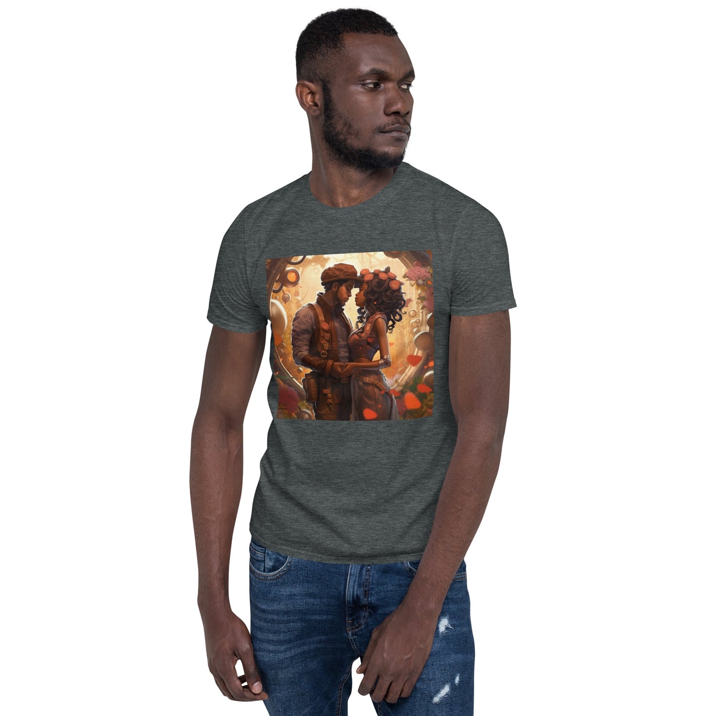SteamPunk In Love: Short-Sleeve Unisex T-Shirt - Estella Creates