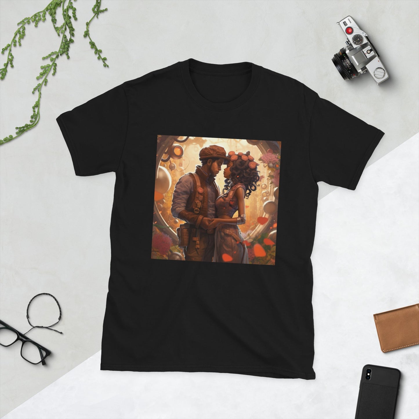 SteamPunk In Love: Short-Sleeve Unisex T-Shirt - Estella Creates