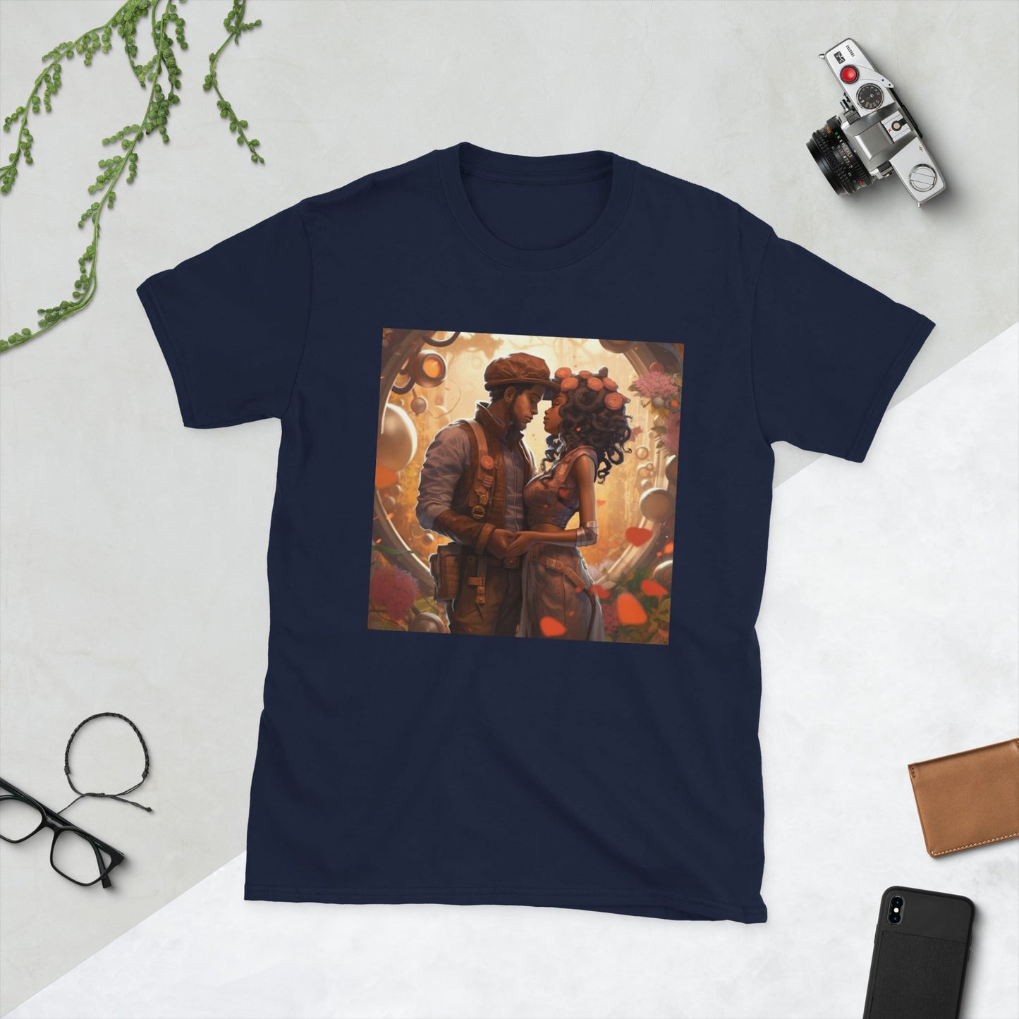 SteamPunk In Love: Short-Sleeve Unisex T-Shirt - Estella Creates
