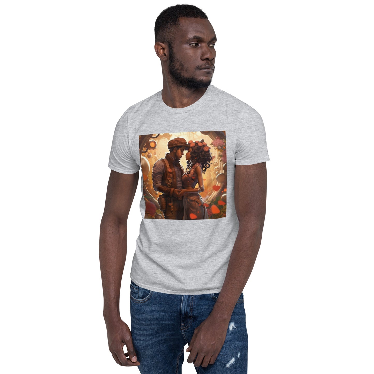 SteamPunk In Love: Short-Sleeve Unisex T-Shirt - Estella Creates