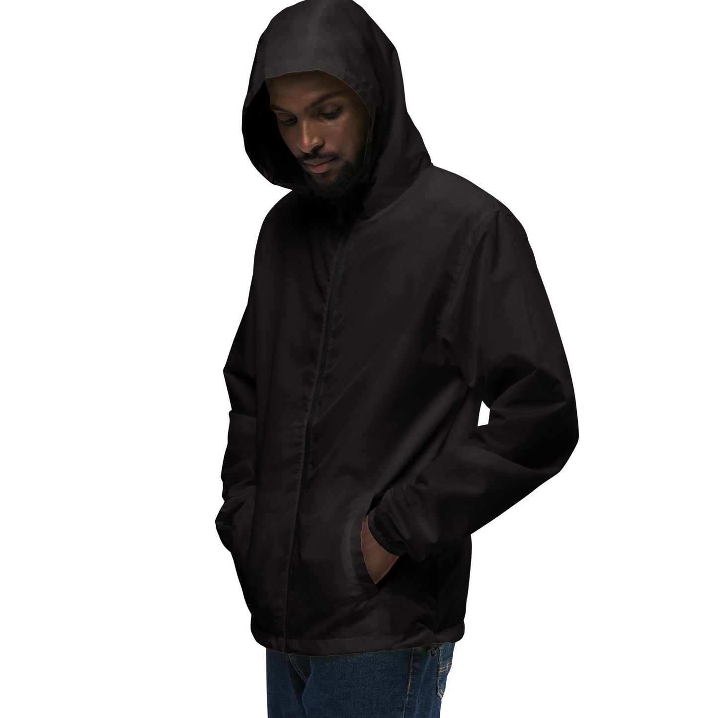 Unisex lightweight zip up windbreaker - Estella Creates