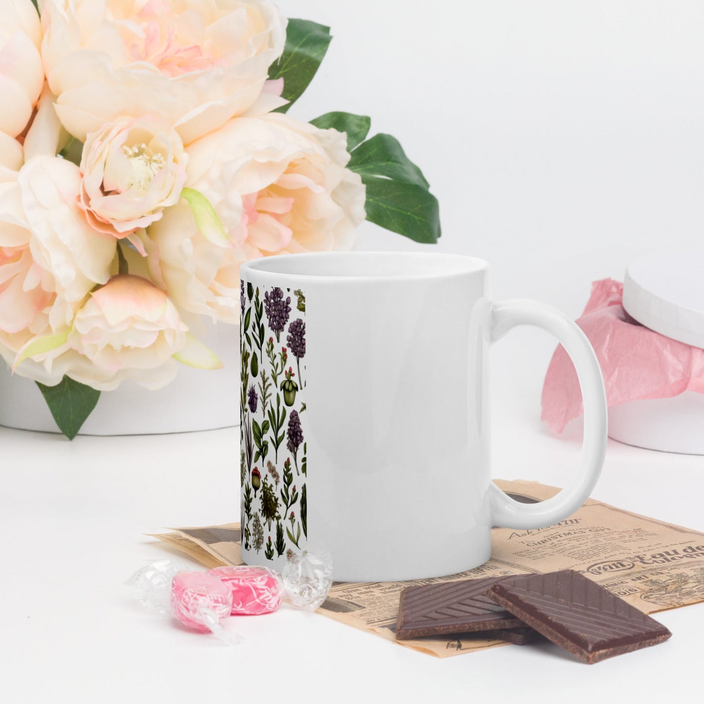 White glossy mug - Estella Creates