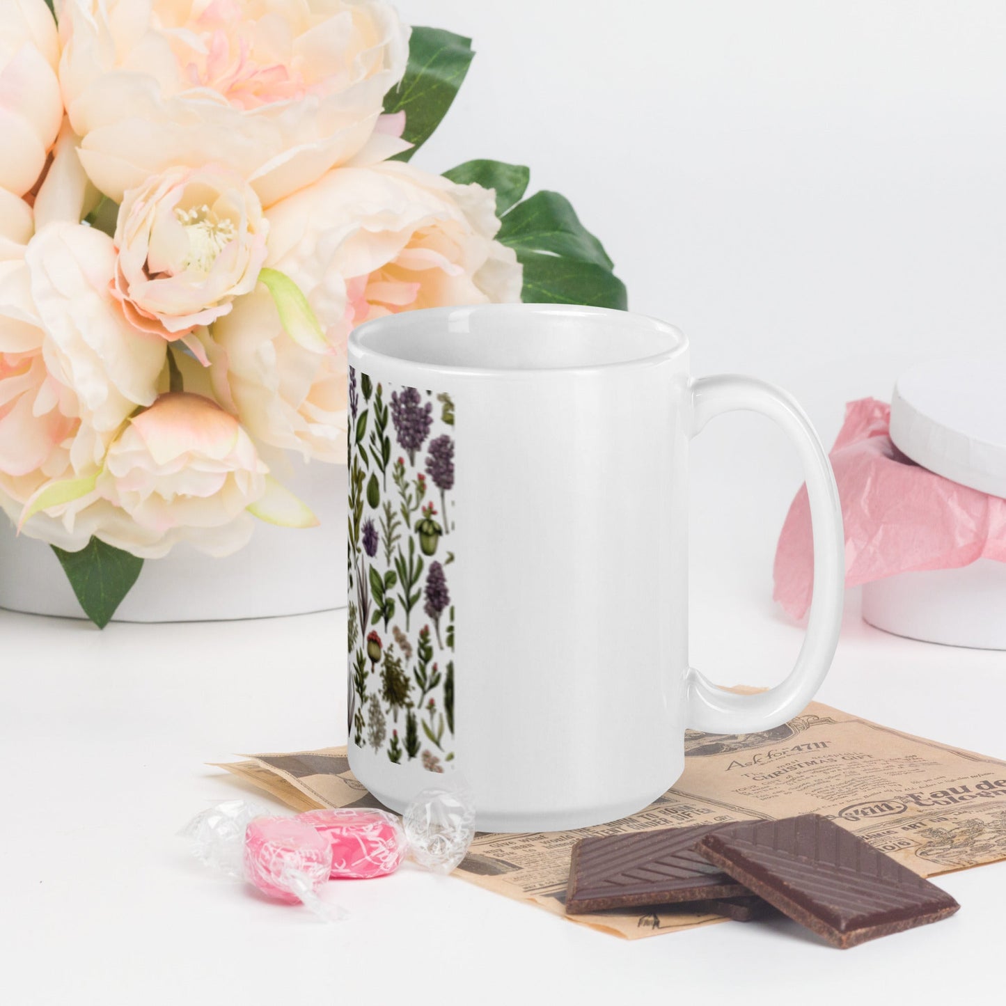 White glossy mug - Estella Creates