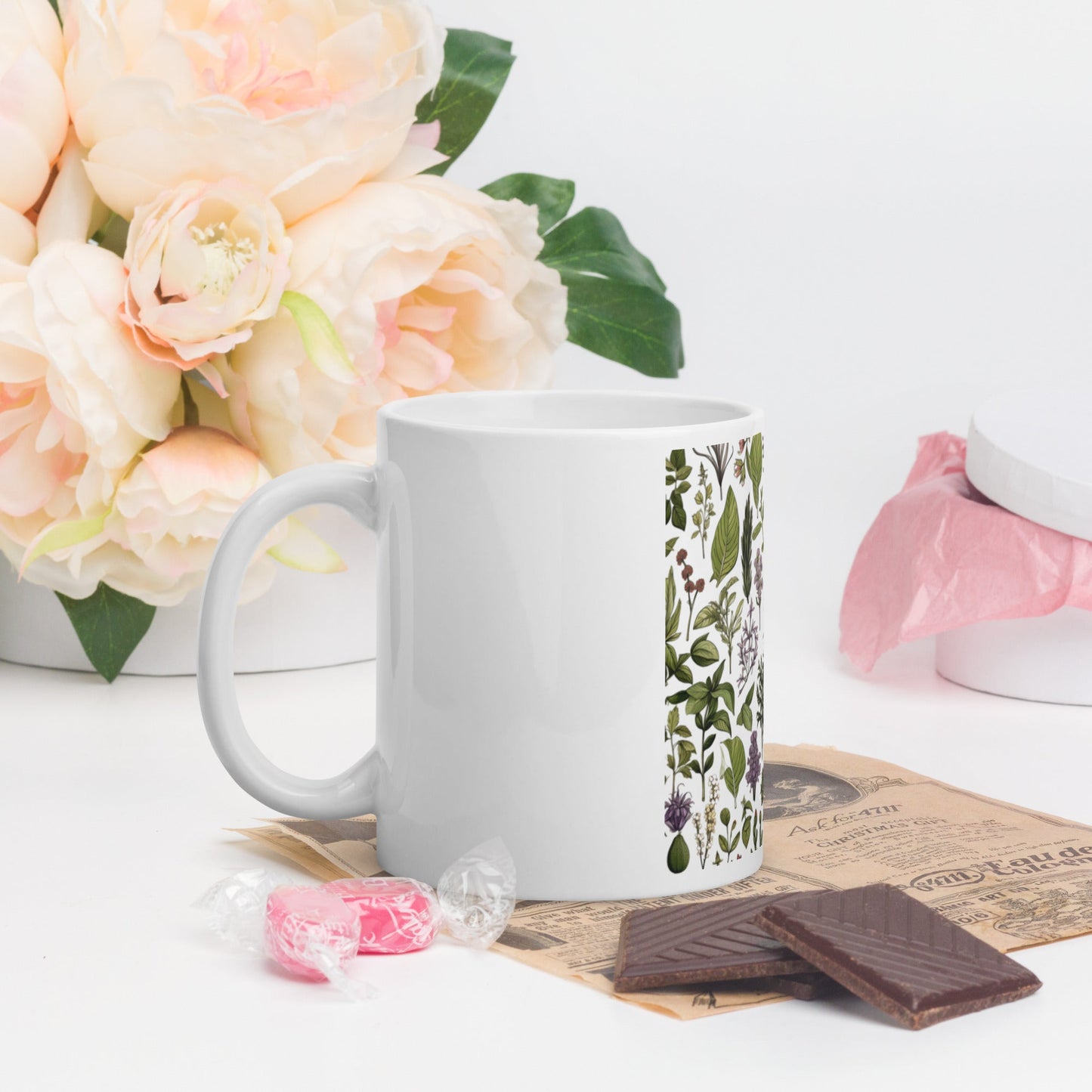 White glossy mug - Estella Creates