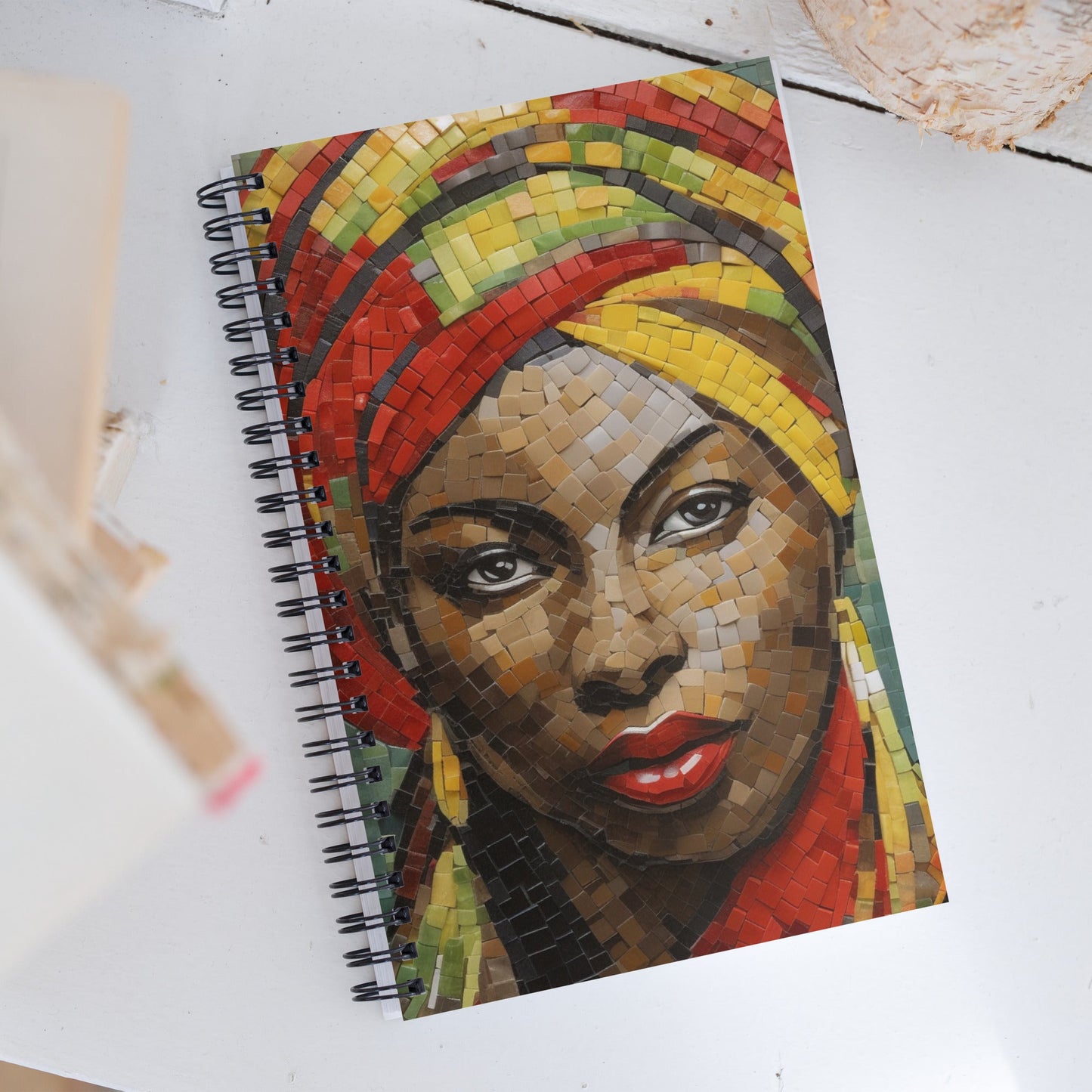 Woman's Work: Spiral notebook - Estella Creates