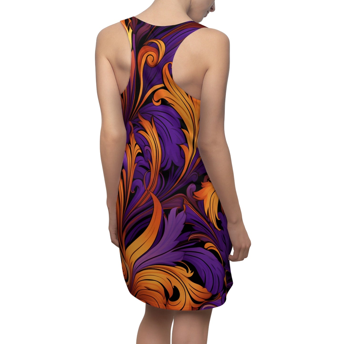 Women's Cut & Sew Racerback Dress (AOP) - Estella Creates
