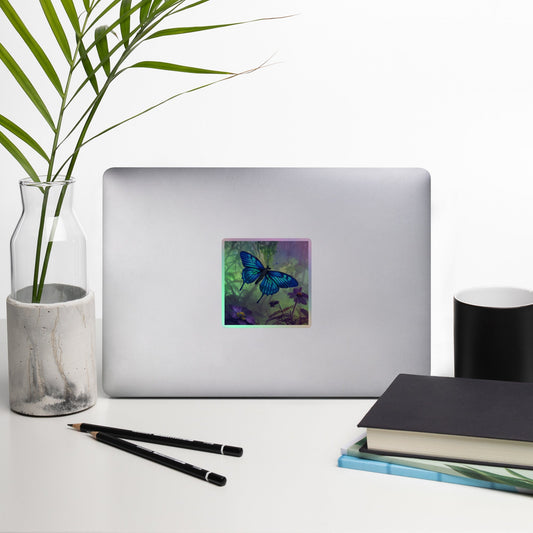 Butterfly First Day: Holographic stickers - Estella Creates