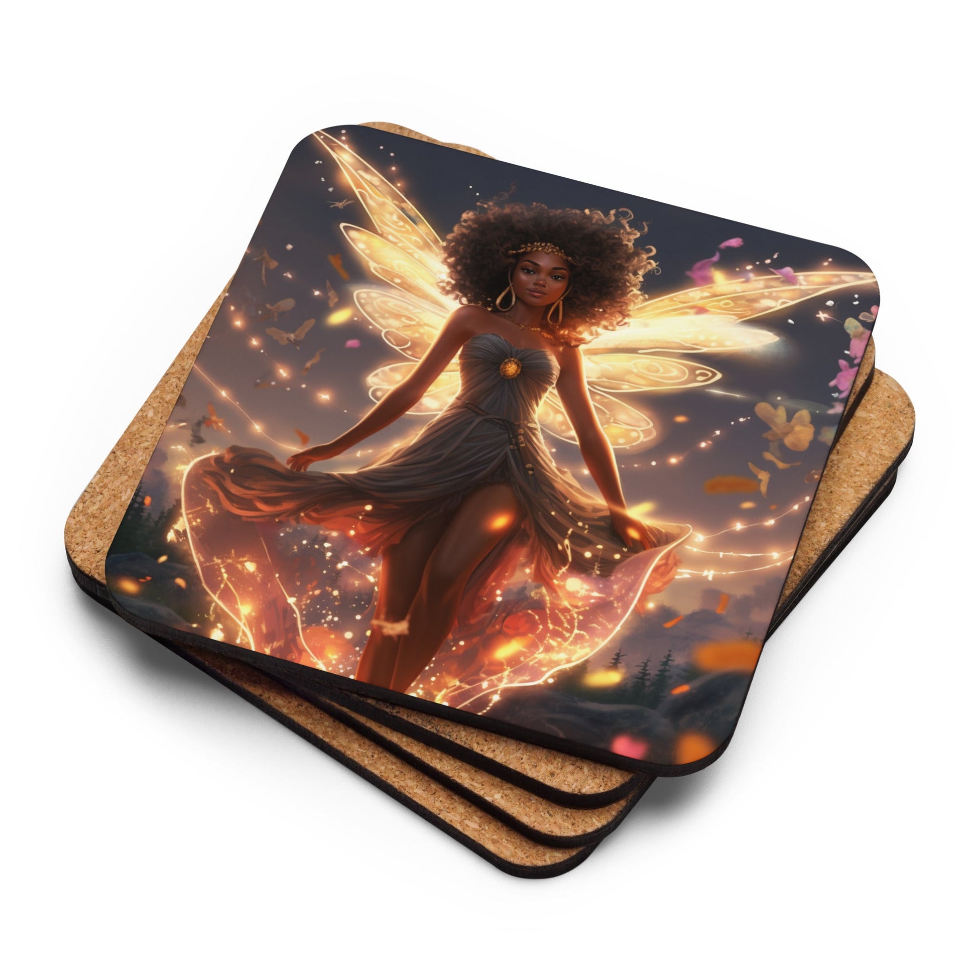 Cork-back coaster - Estella Creates