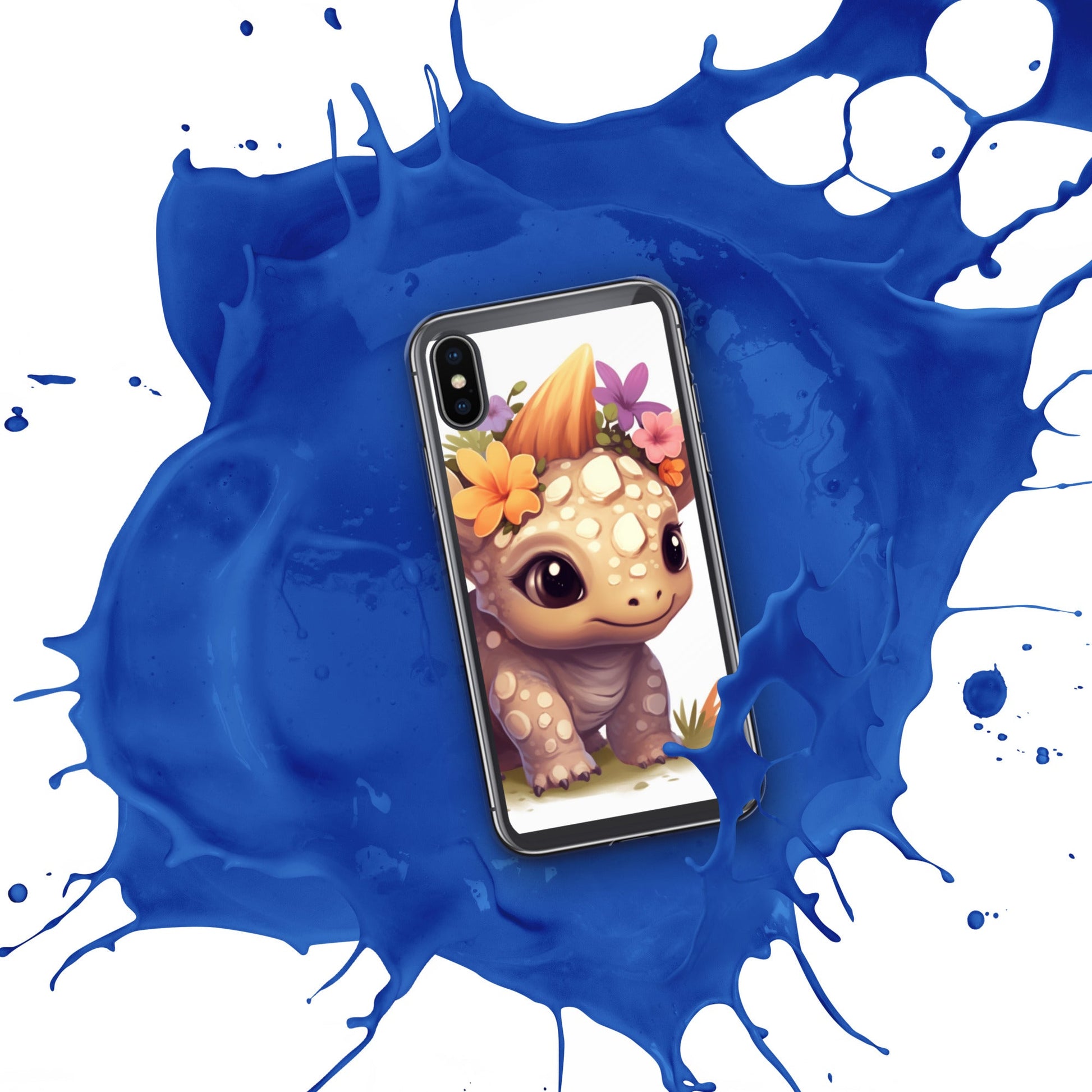 DinoFleur: Clear Case for iPhone® - Estella Creates