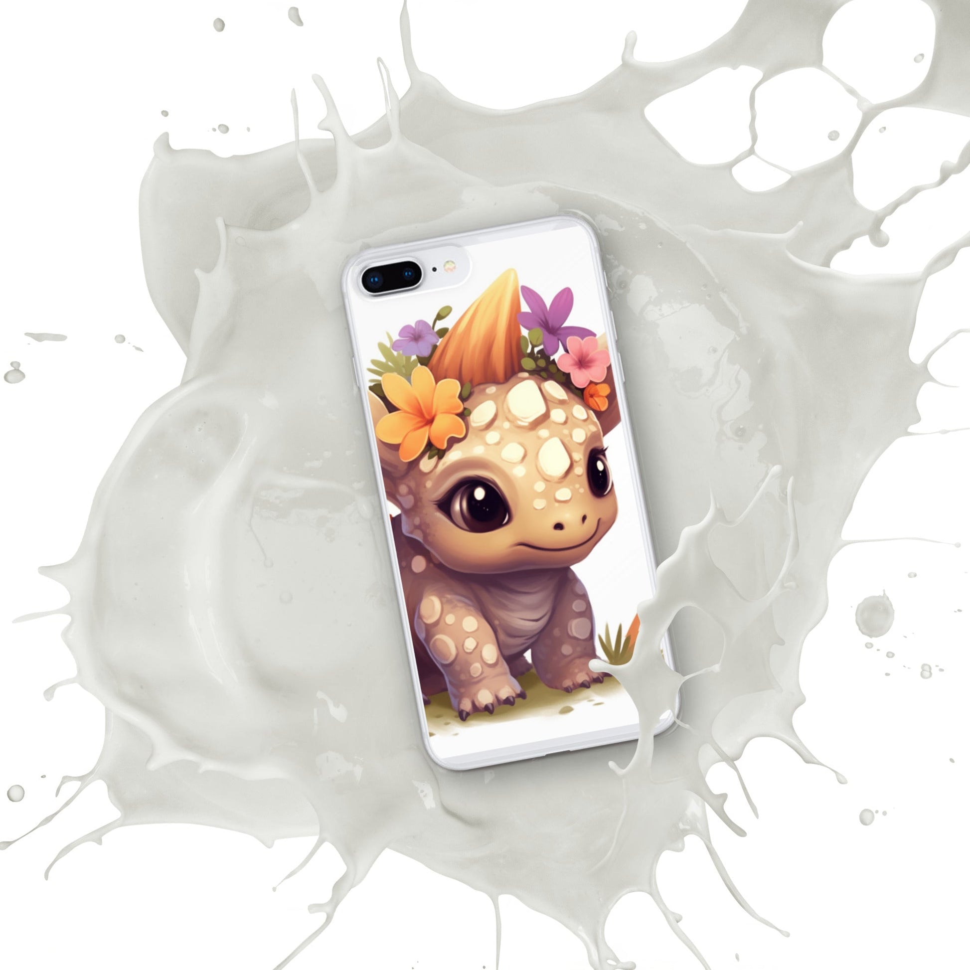 DinoFleur: Clear Case for iPhone® - Estella Creates