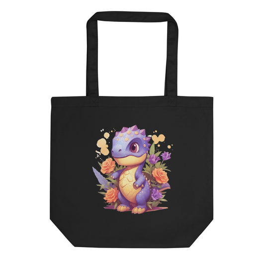 DinoFleur: Eco Tote Bag - Estella Creates