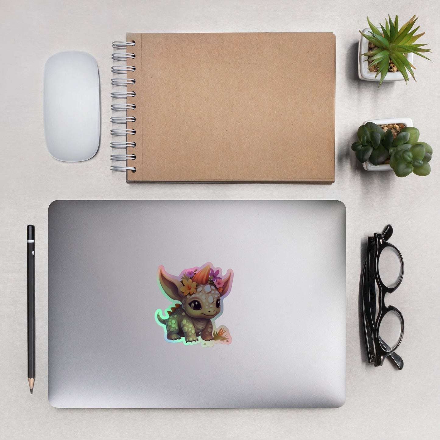 DinoFleur: Holographic stickers - Estella Creates