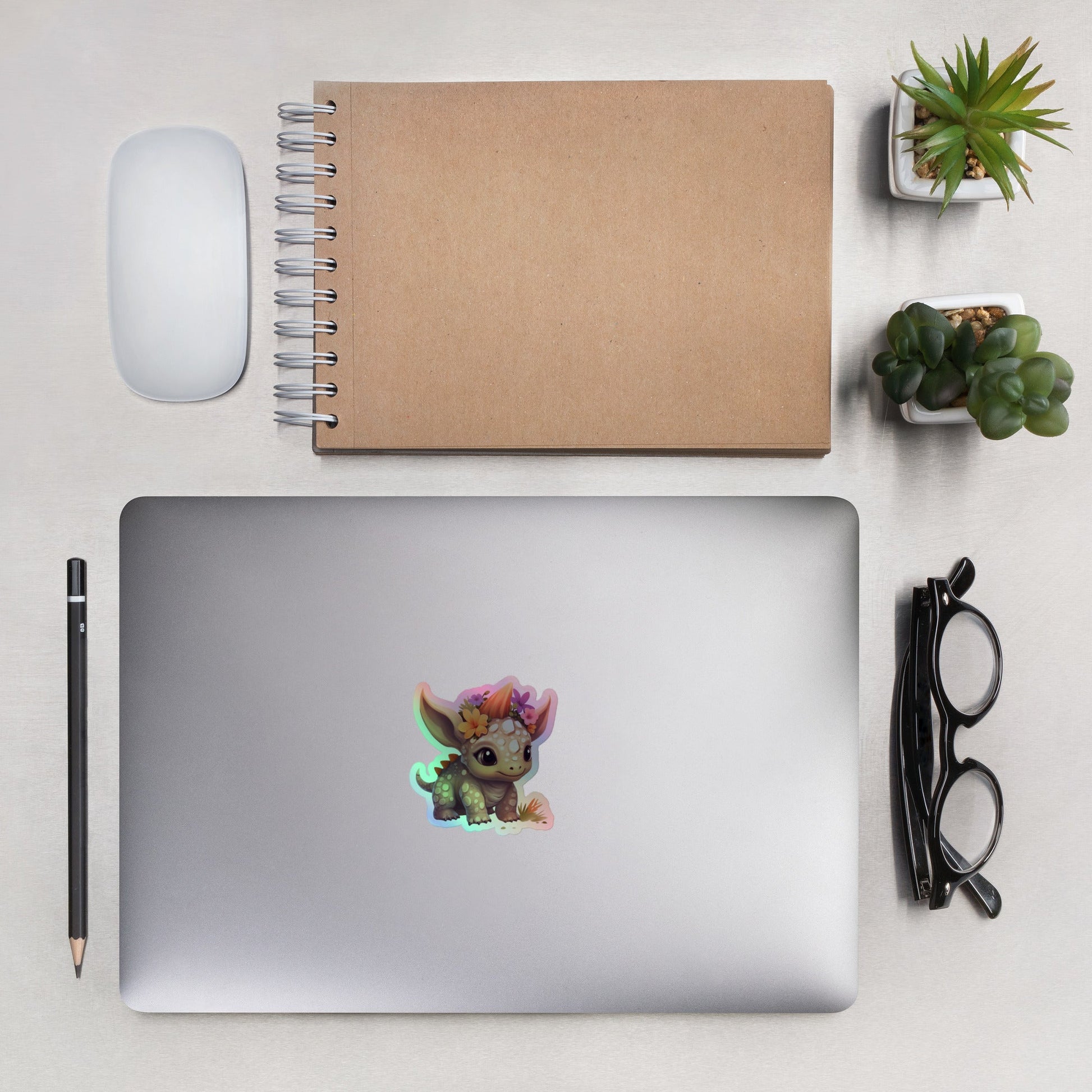 DinoFleur: Holographic stickers - Estella Creates