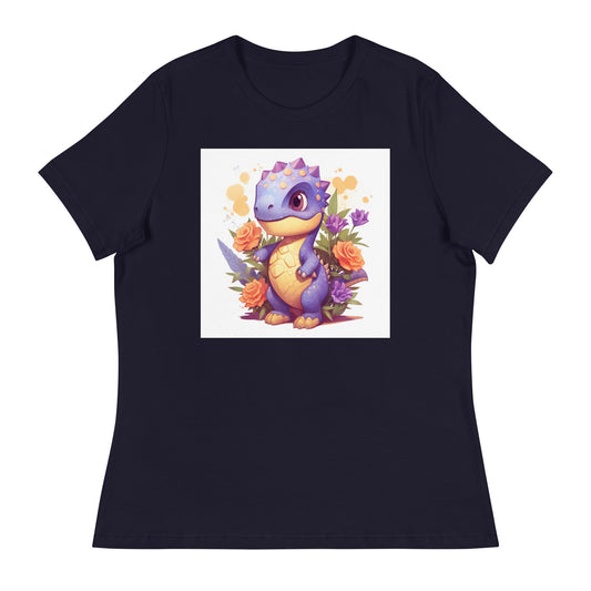 DinoFleur: Women's Relaxed T-Shirt - Estella Creates