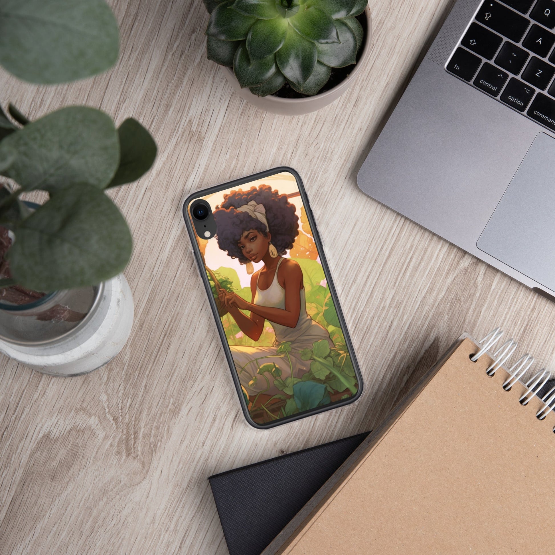 Herb Garden: Clear Case for iPhone® - Estella Creates