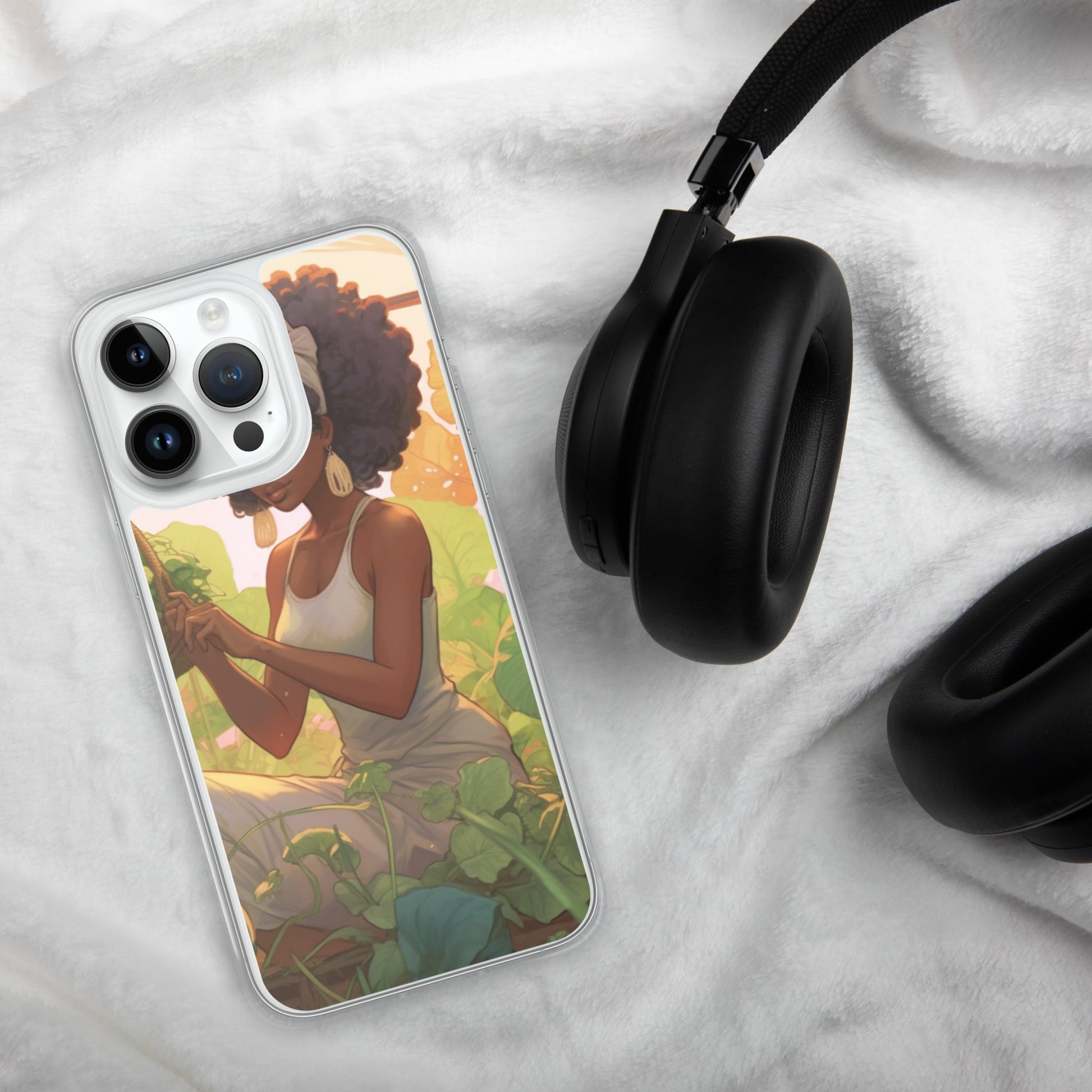 Herb Garden: Clear Case for iPhone® - Estella Creates