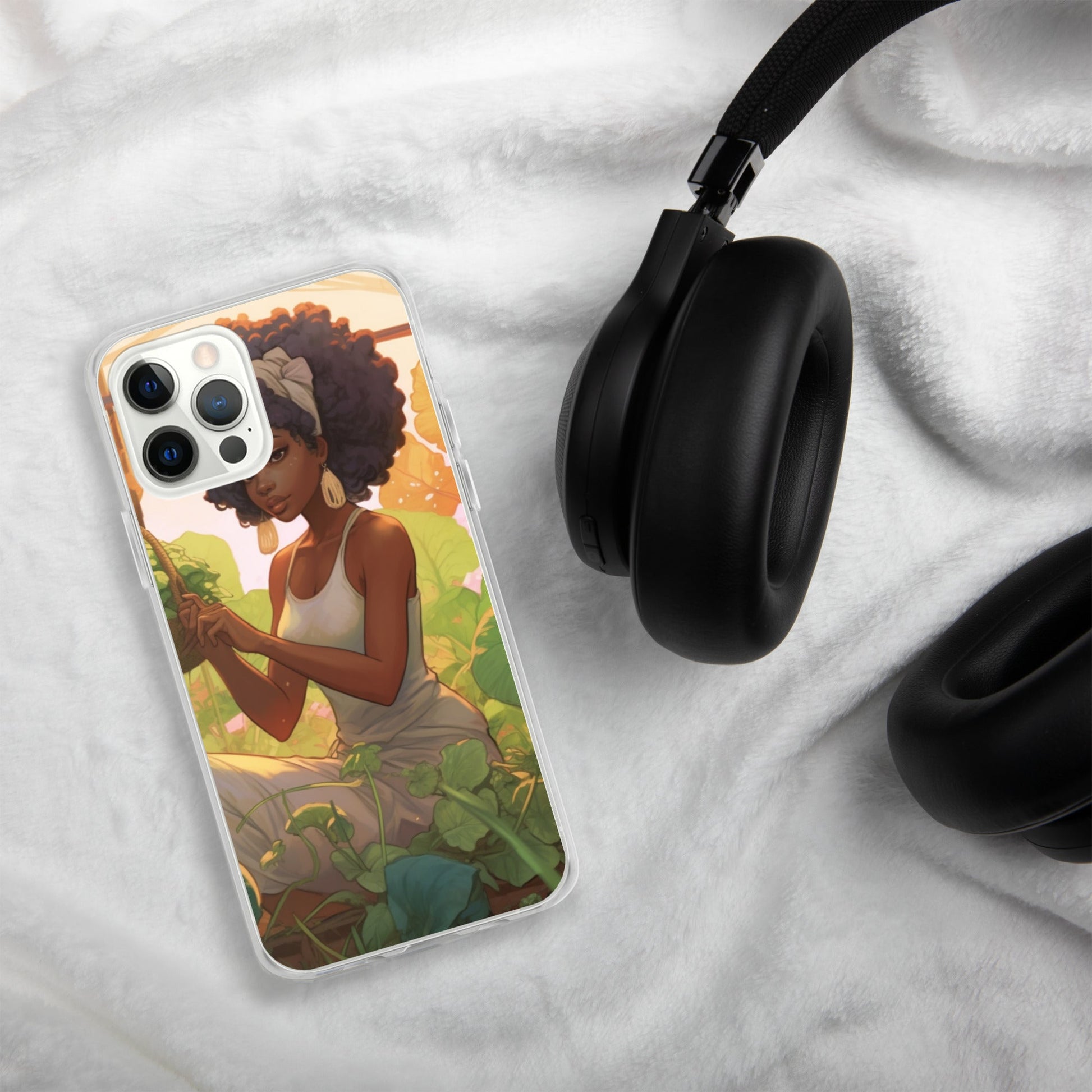 Herb Garden: Clear Case for iPhone® - Estella Creates