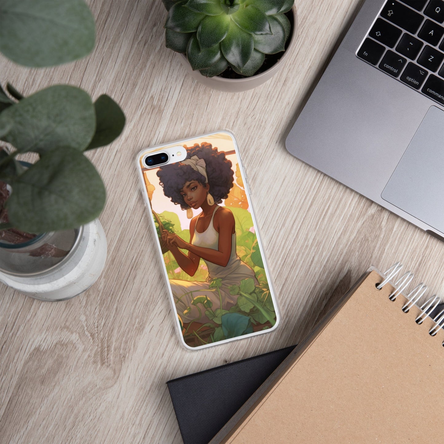Herb Garden: Clear Case for iPhone® - Estella Creates