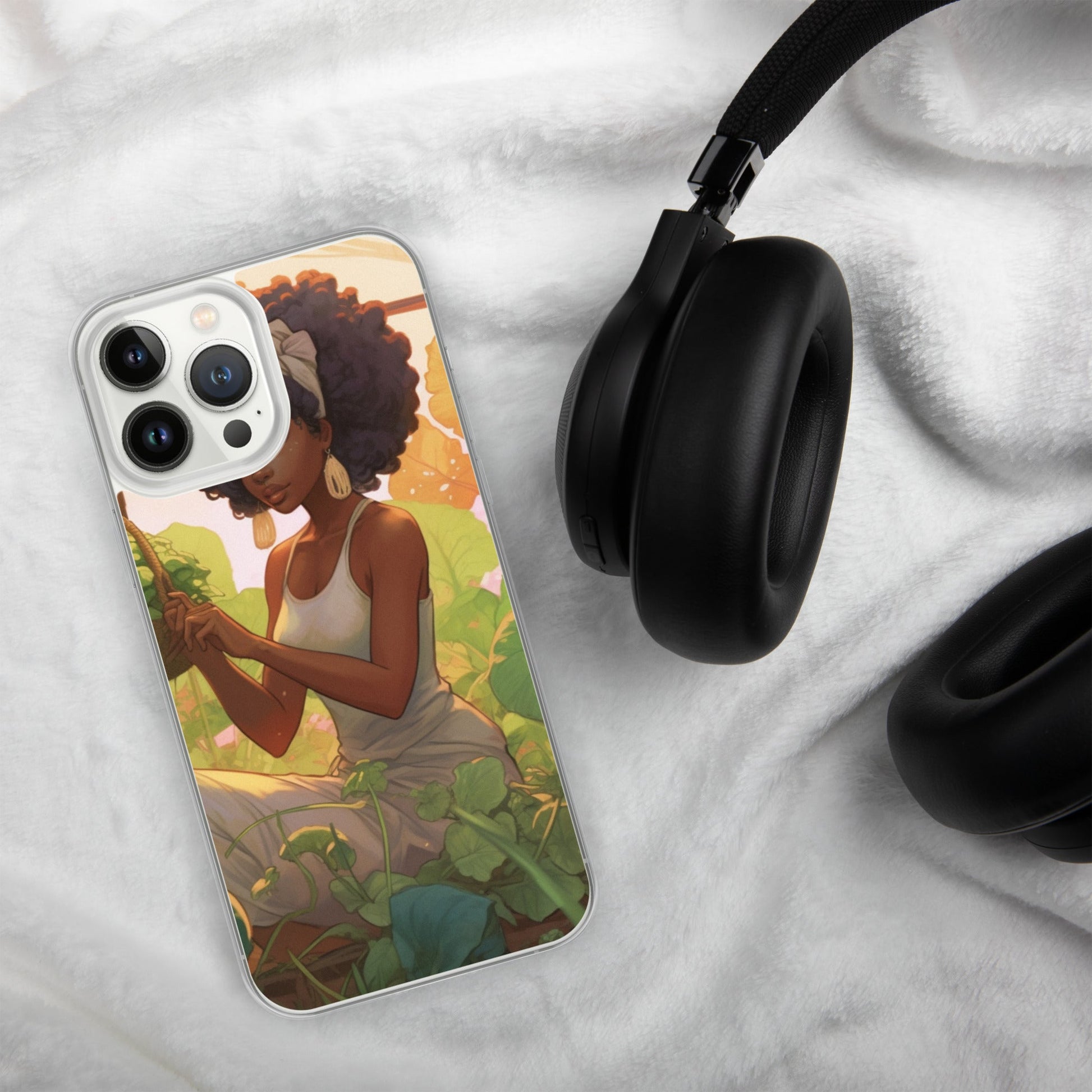 Herb Garden: Clear Case for iPhone® - Estella Creates