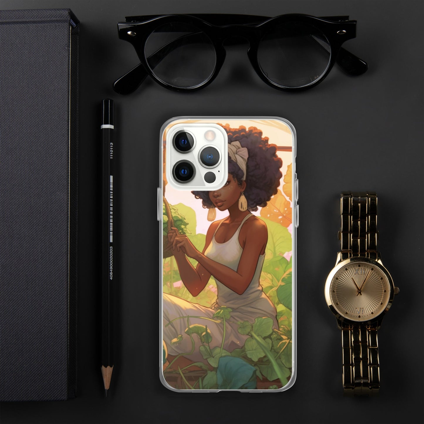 Herb Garden: Clear Case for iPhone® - Estella Creates