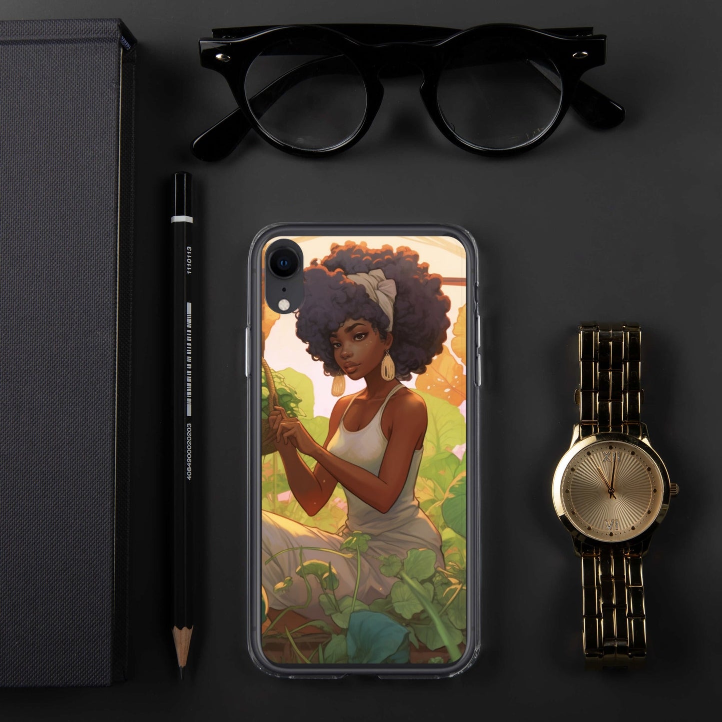 Herb Garden: Clear Case for iPhone® - Estella Creates