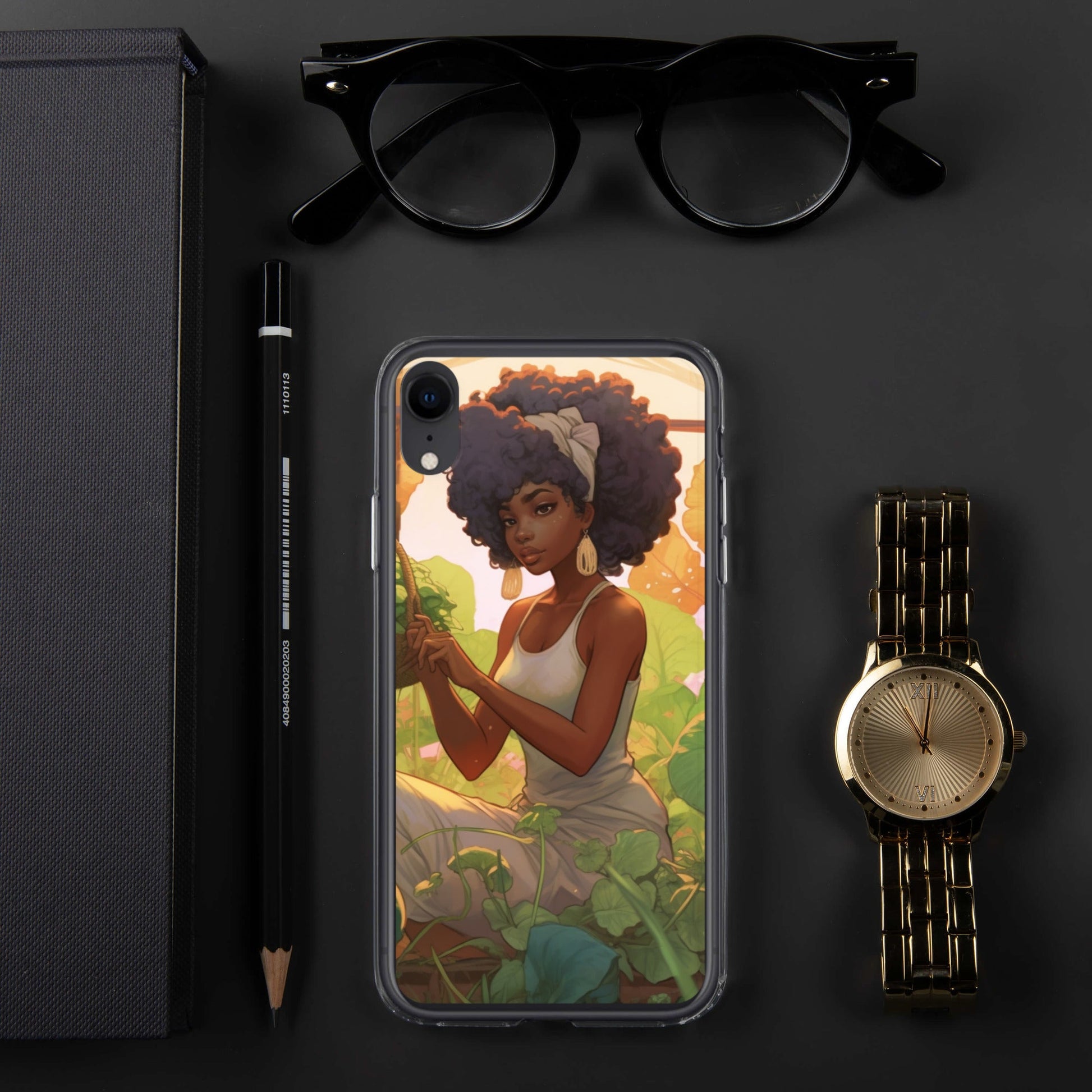 Herb Garden: Clear Case for iPhone® - Estella Creates