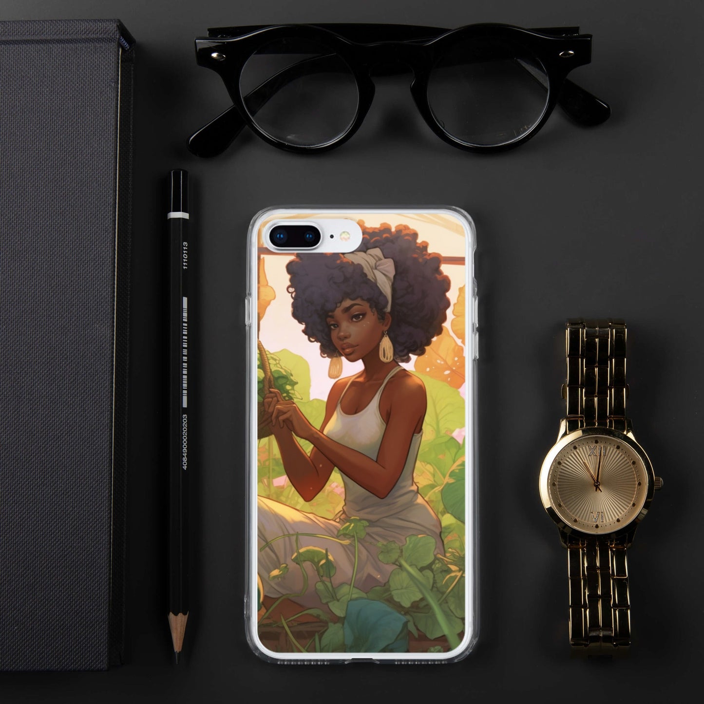 Herb Garden: Clear Case for iPhone® - Estella Creates