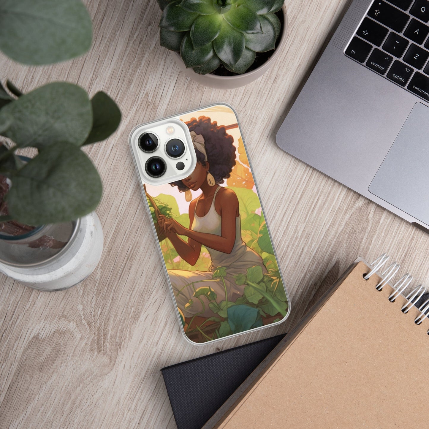 Herb Garden: Clear Case for iPhone® - Estella Creates