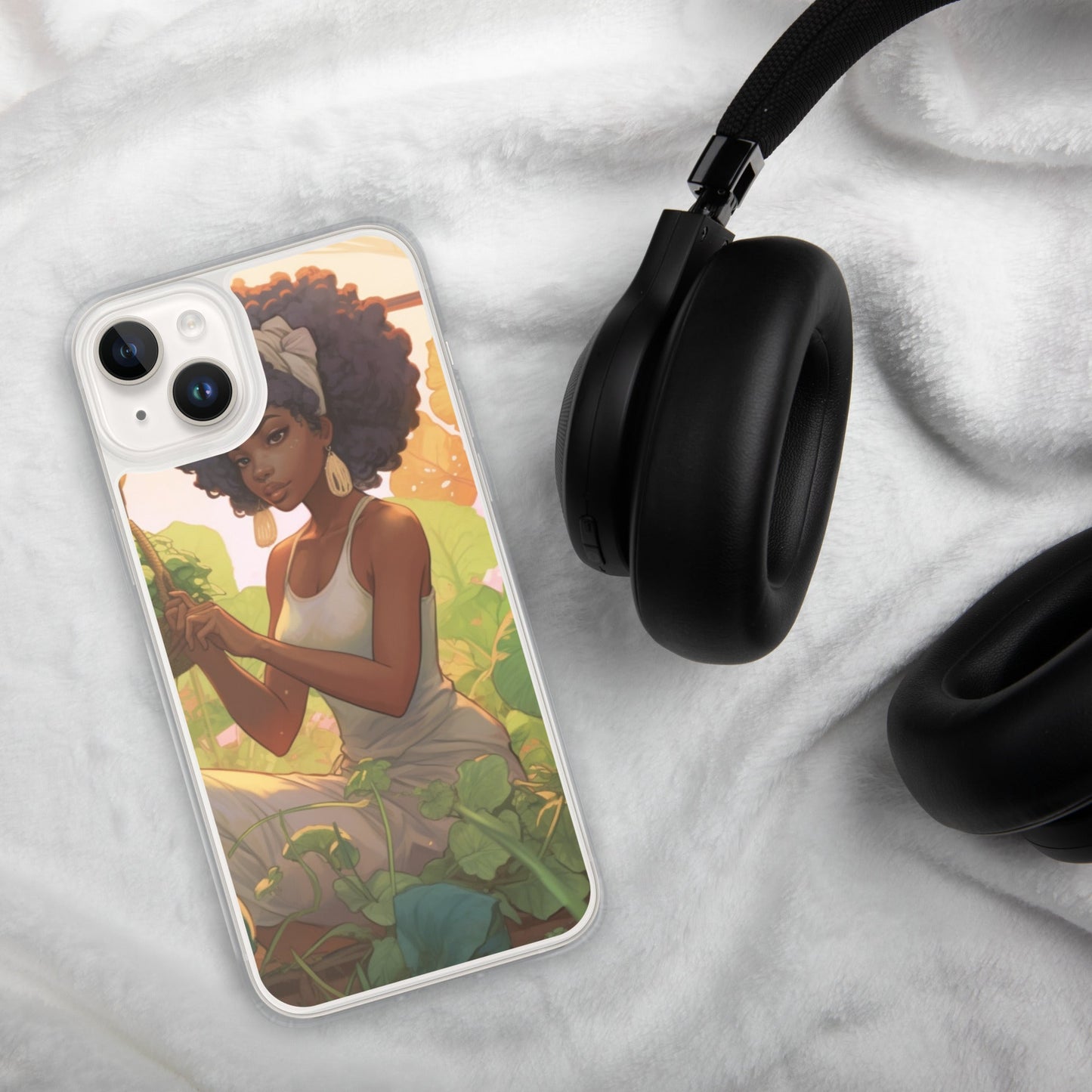 Herb Garden: Clear Case for iPhone® - Estella Creates