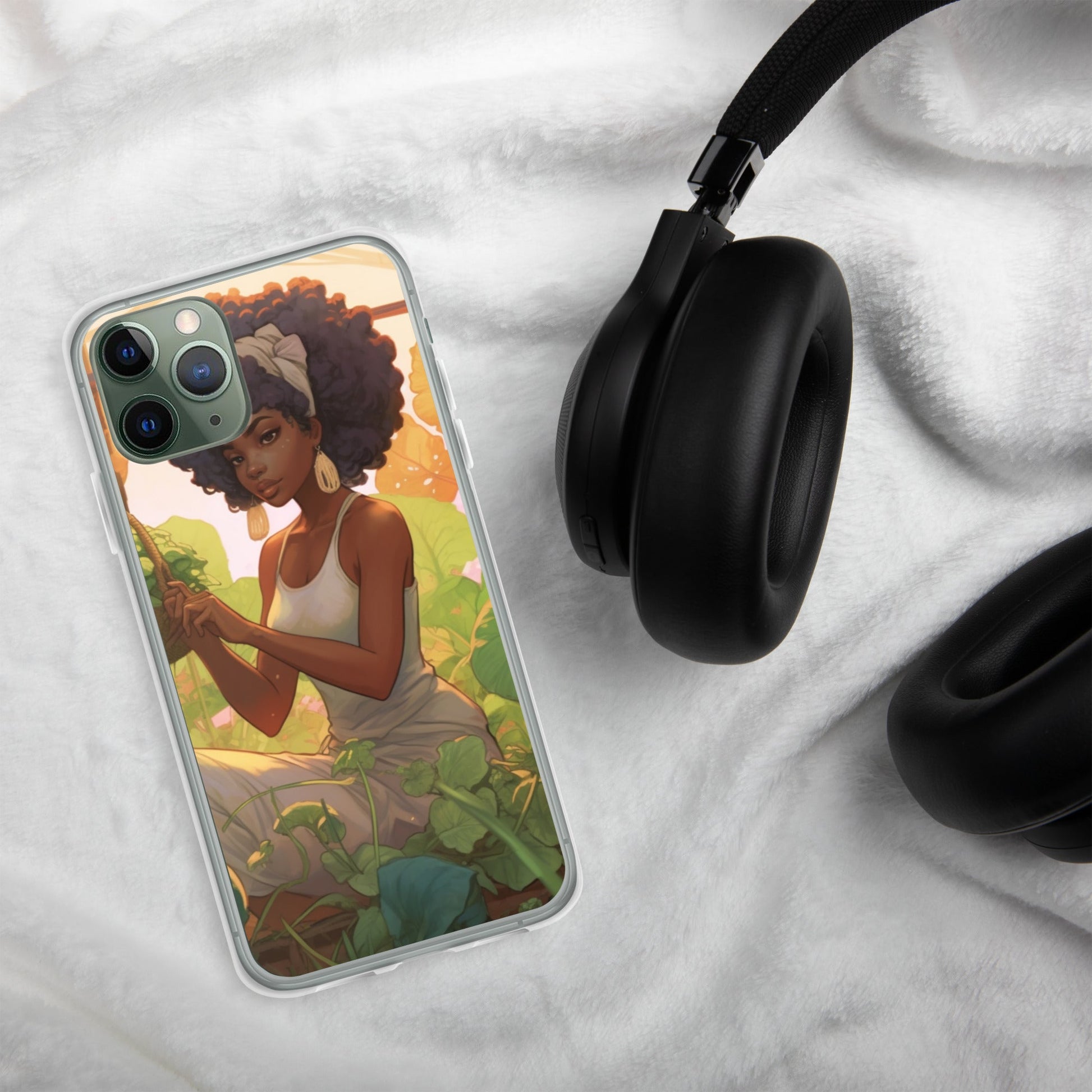 Herb Garden: Clear Case for iPhone® - Estella Creates