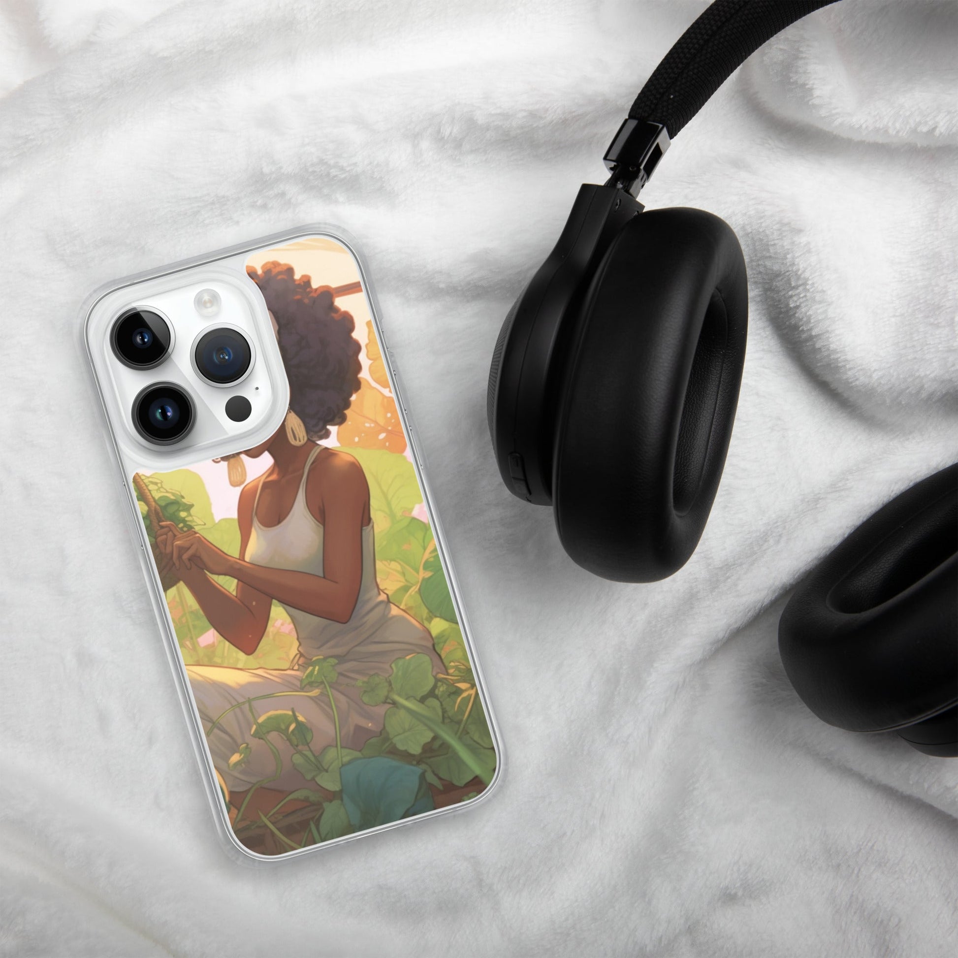 Herb Garden: Clear Case for iPhone® - Estella Creates