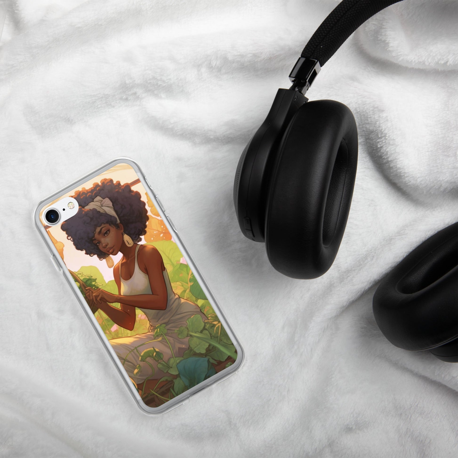 Herb Garden: Clear Case for iPhone® - Estella Creates