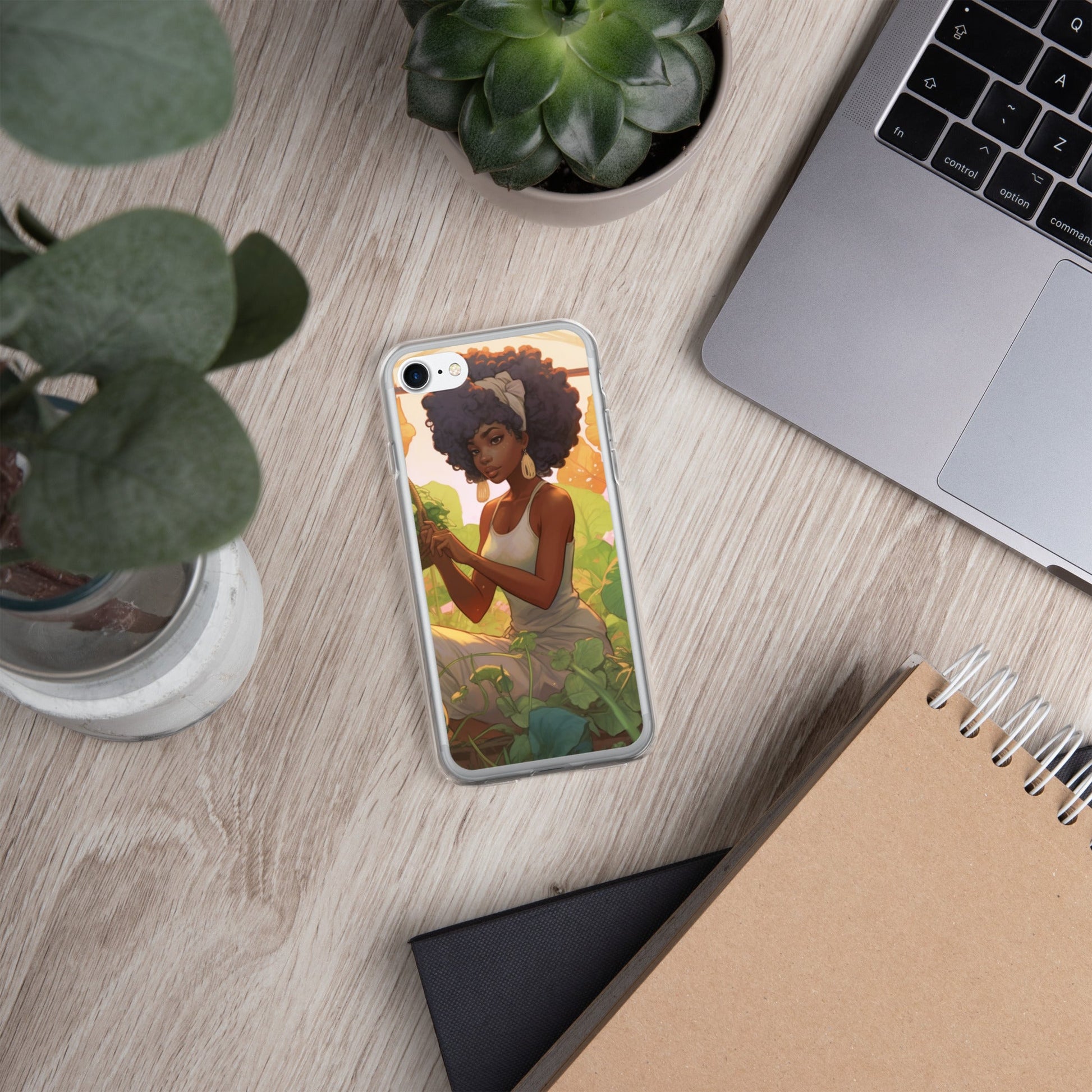 Herb Garden: Clear Case for iPhone® - Estella Creates