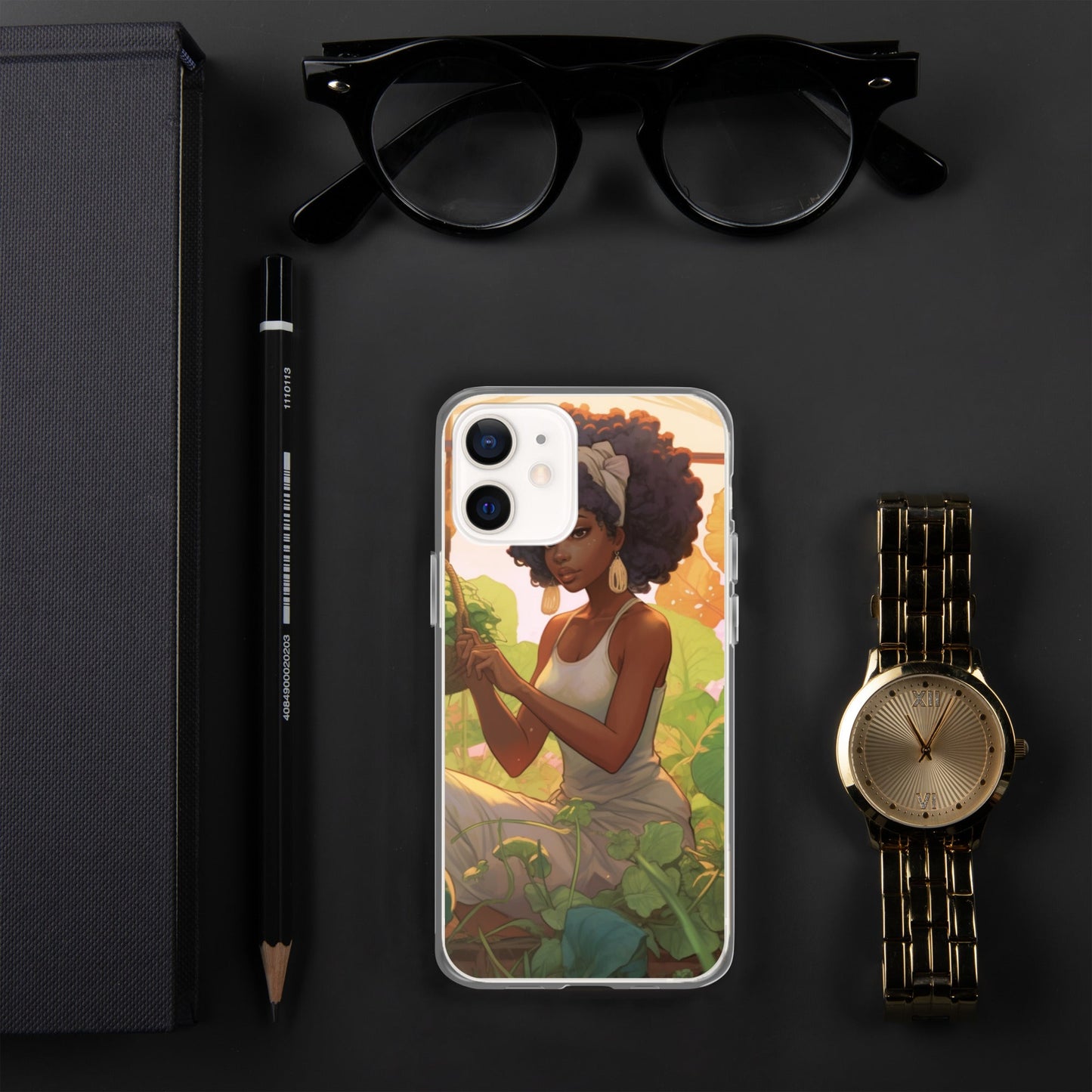 Herb Garden: Clear Case for iPhone® - Estella Creates