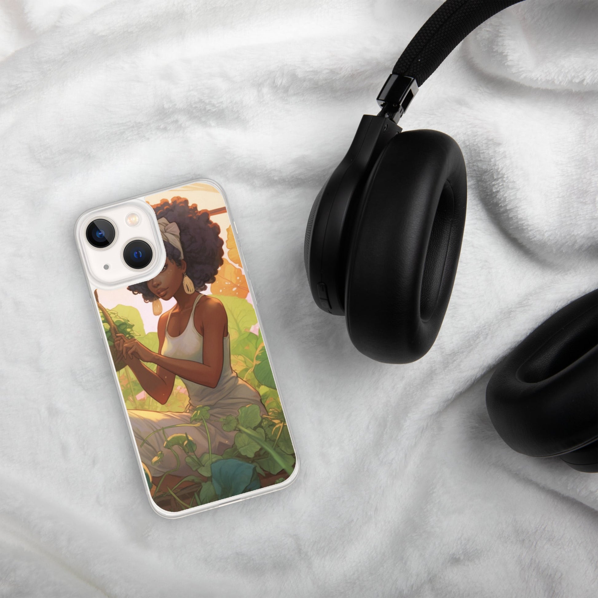 Herb Garden: Clear Case for iPhone® - Estella Creates