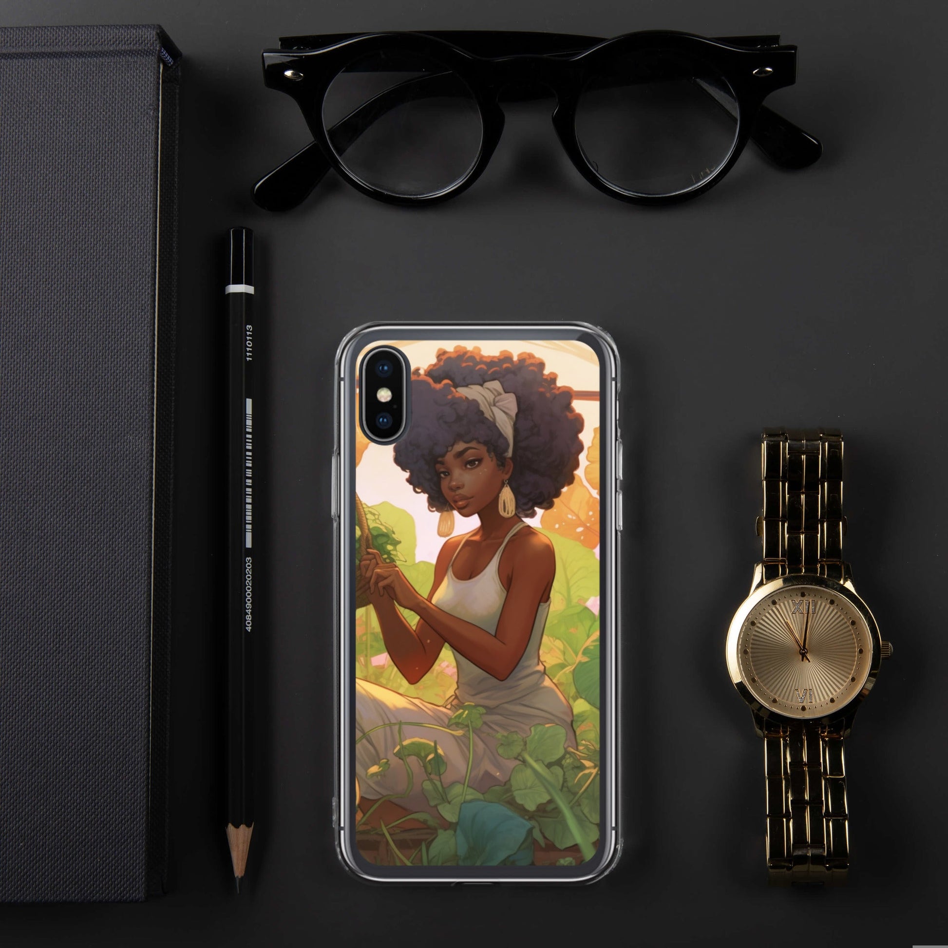 Herb Garden: Clear Case for iPhone® - Estella Creates