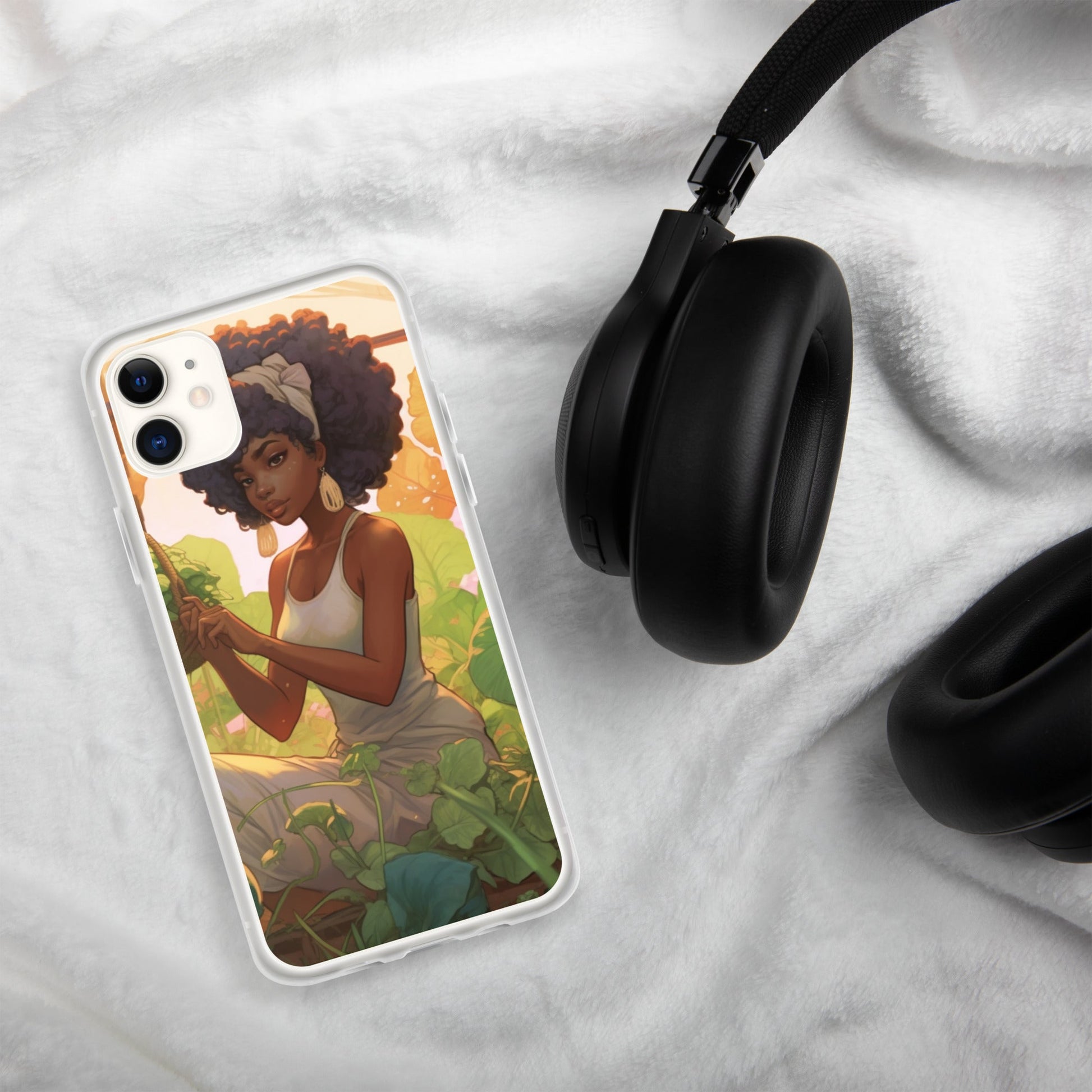 Herb Garden: Clear Case for iPhone® - Estella Creates