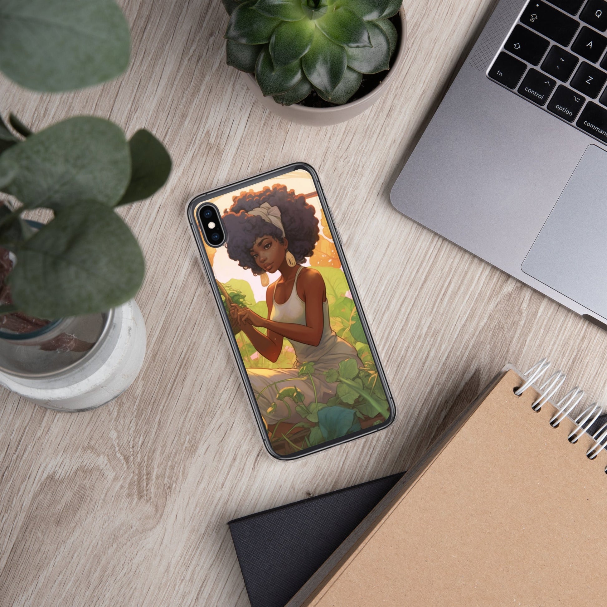 Herb Garden: Clear Case for iPhone® - Estella Creates