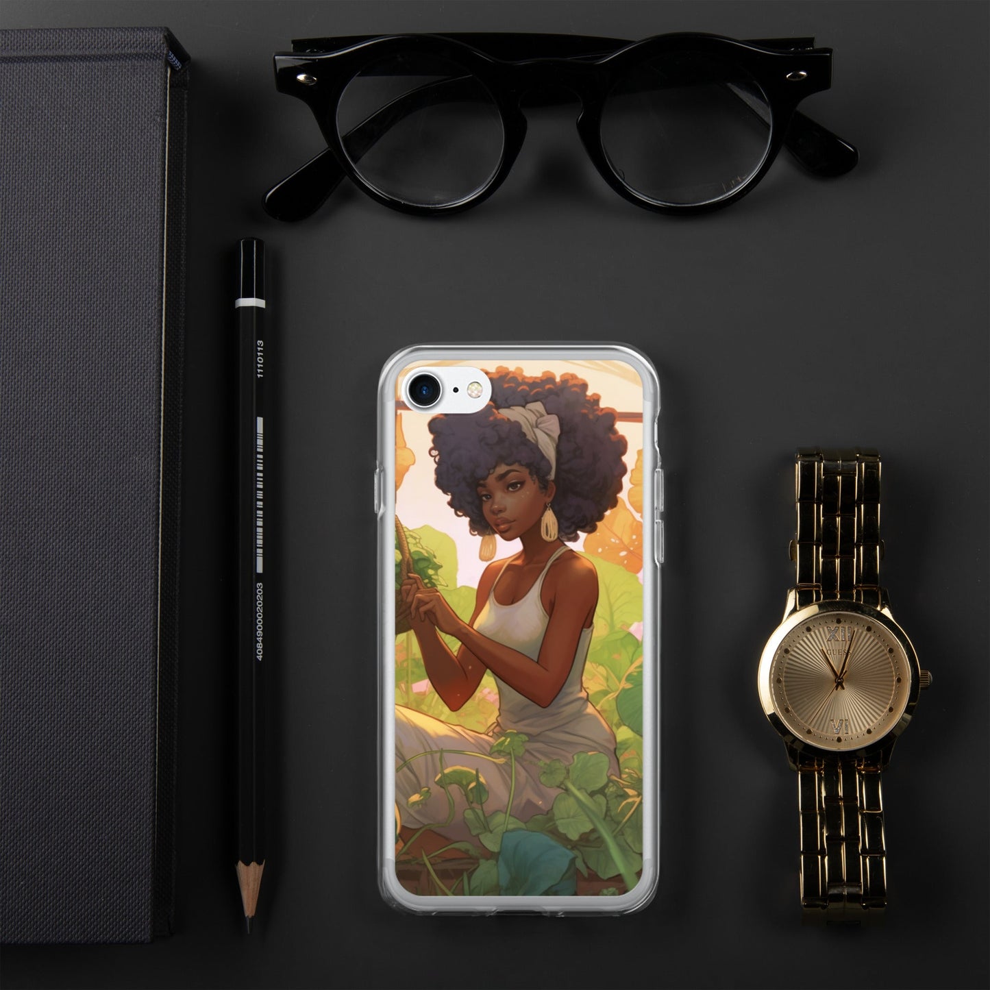 Herb Garden: Clear Case for iPhone® - Estella Creates